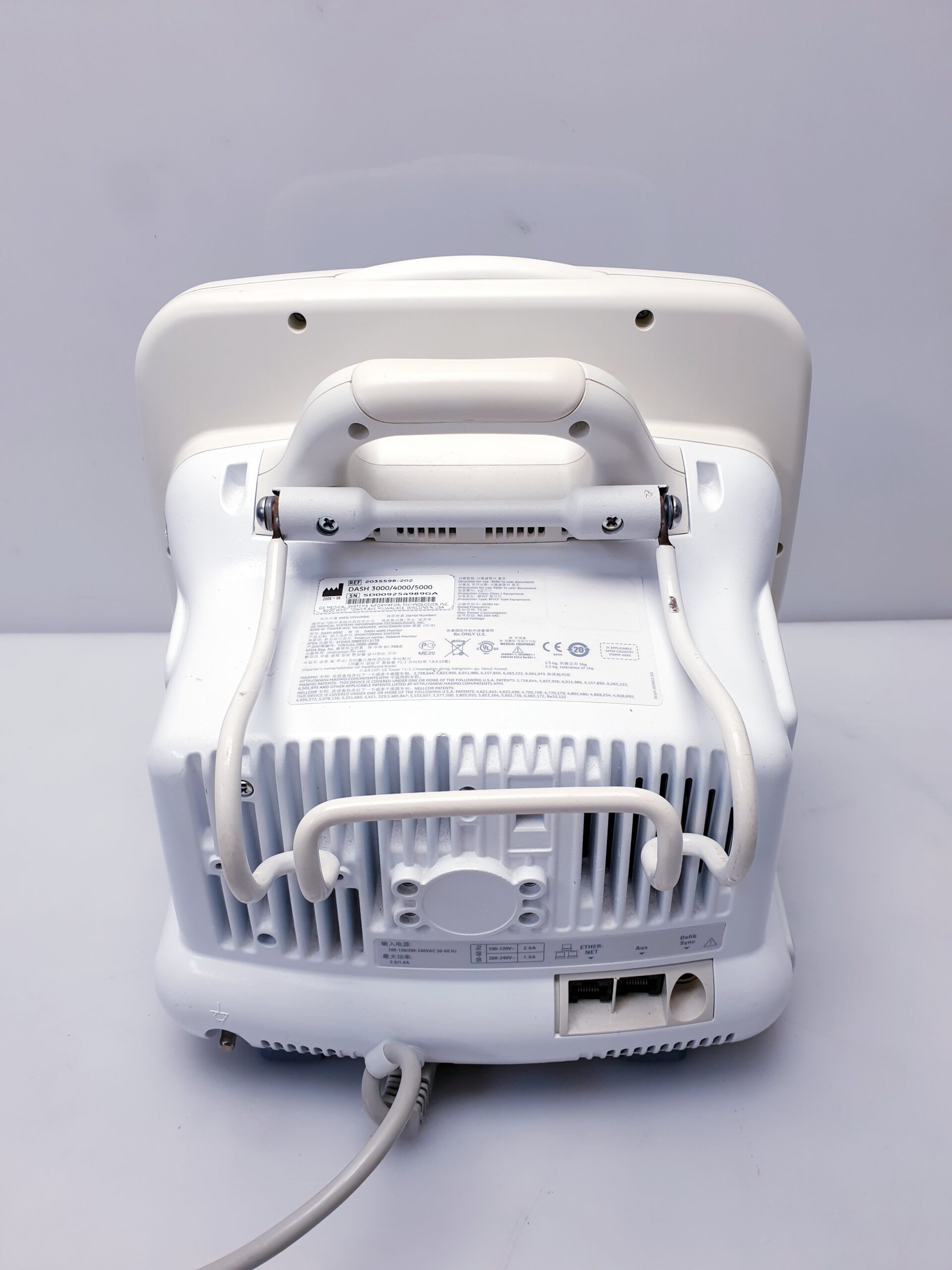 GE Dash 4000 Patientenüberwachungsmonitor Überwachungsmonitor mit SpO2, NiBp – Bild 3