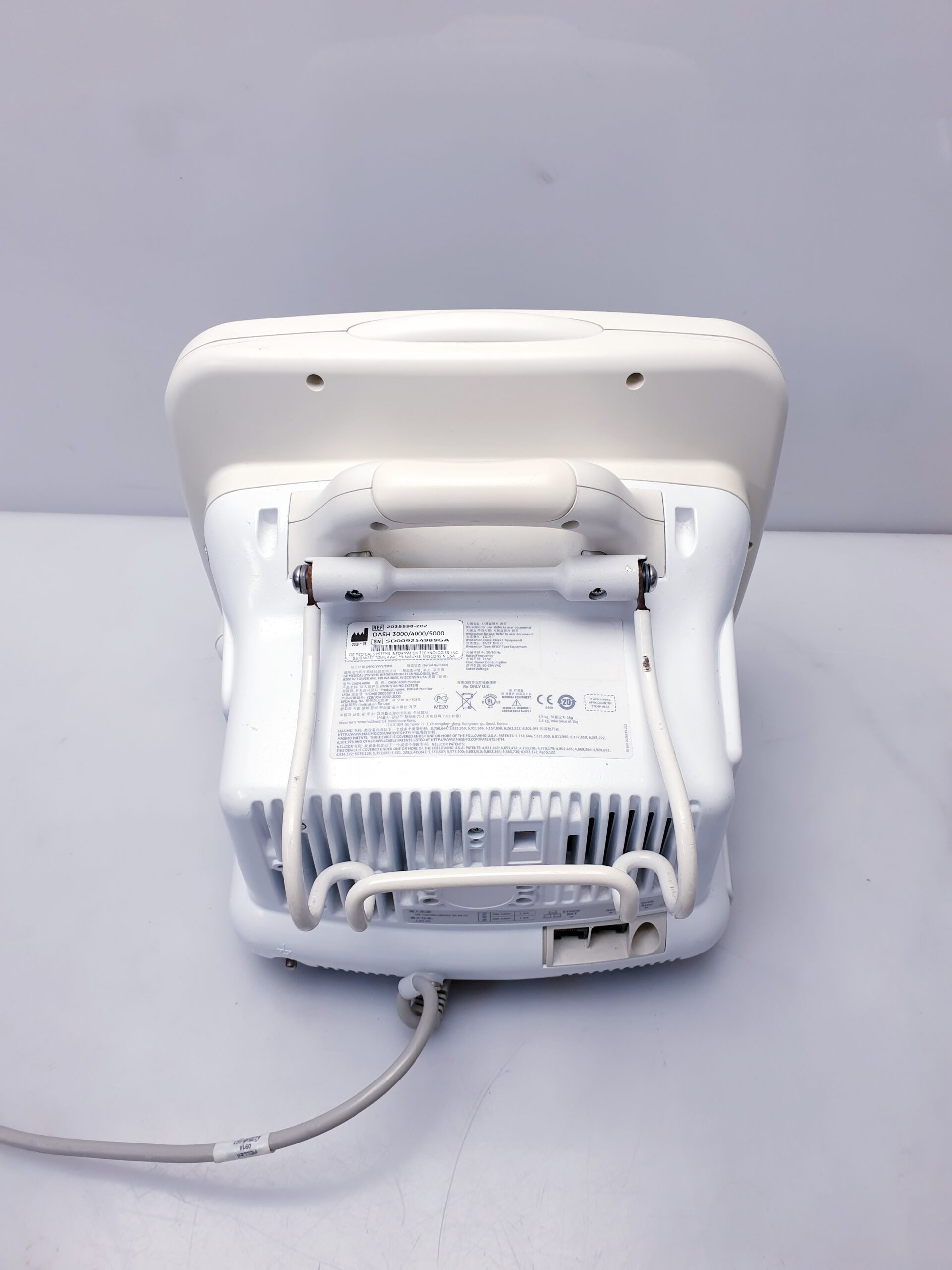 GE Dash 4000 Patientenüberwachungsmonitor Überwachungsmonitor mit SpO2, NiBp – Bild 4