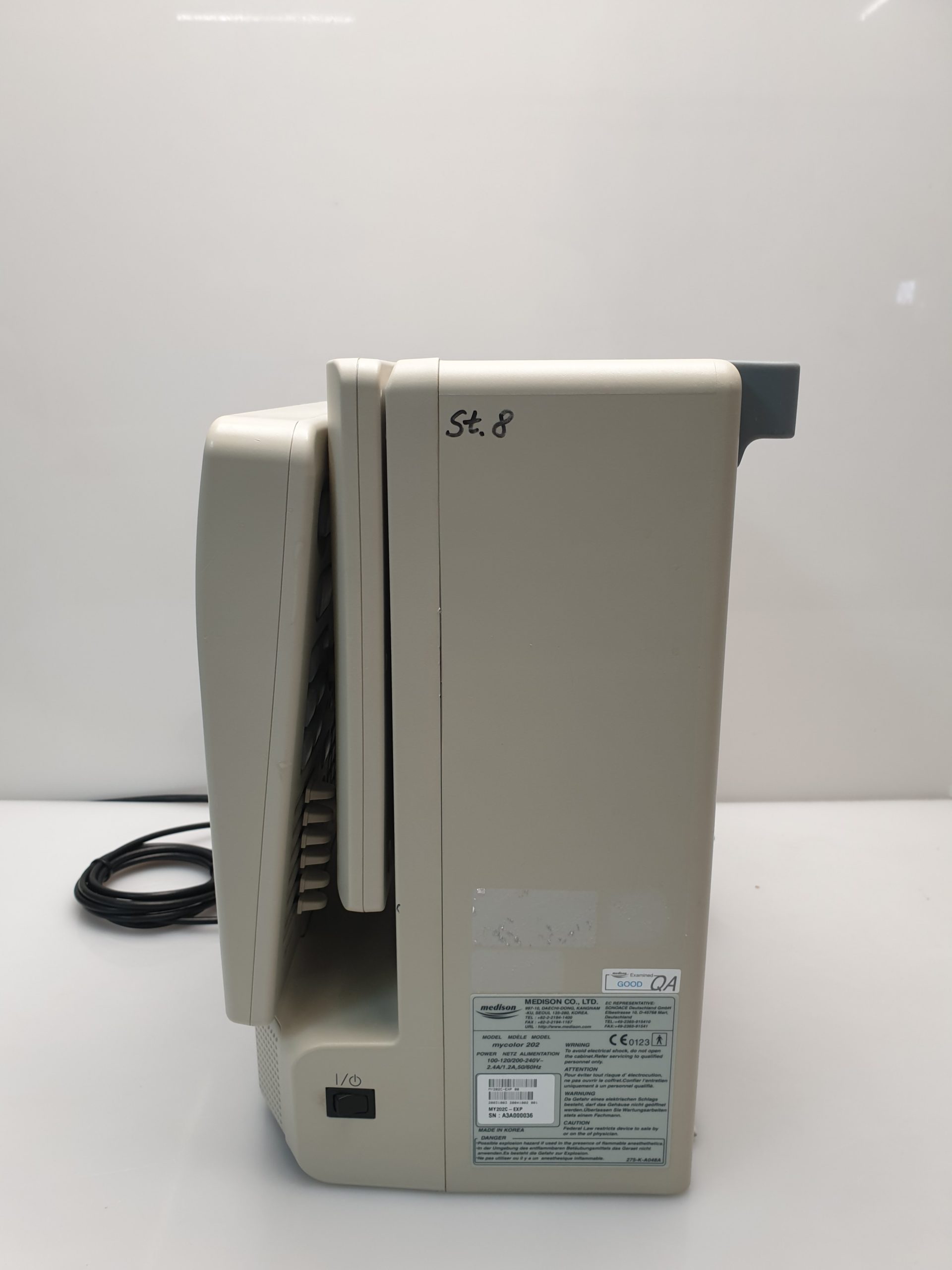 Medison SonoAce PICO tragbarer Ultraschall + C3-7ED Konvex + HL5-9ED Linear – Bild 33