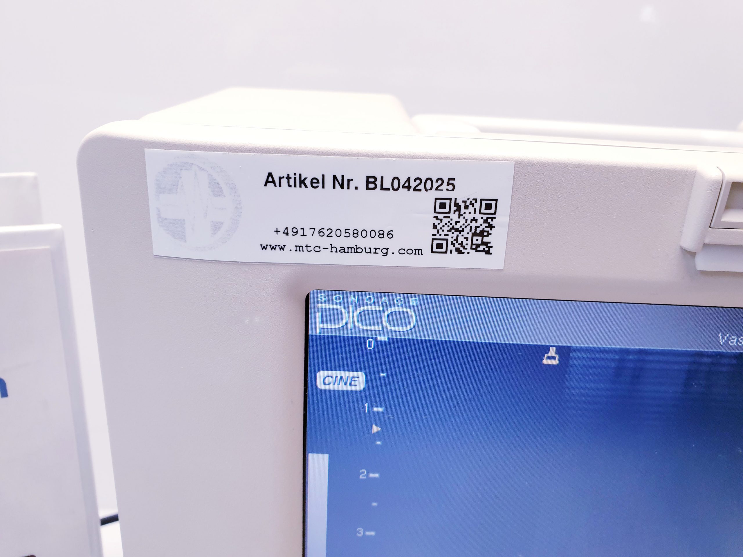 Medison SonoAce PICO tragbarer Ultraschall + C3-7ED Konvex + HL5-9ED Linear – Bild 41