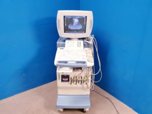 TOSHIBA NEMIO 20 SSA-550A Farbdoppler Ultraschallgerät mit 4 Sonden - und Printer