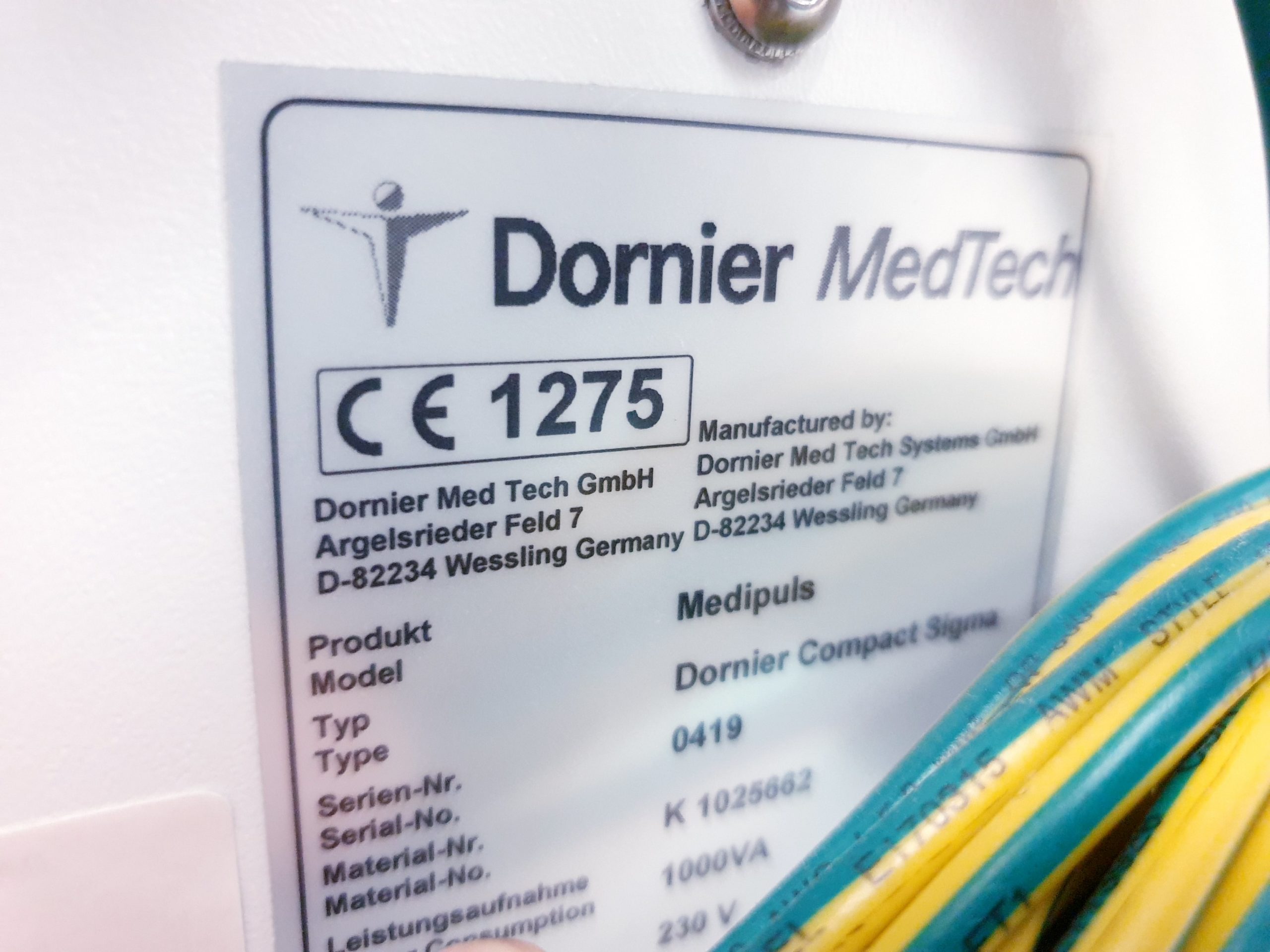 Dornier MedTech Compact Sigma Medipuls – Bild 18