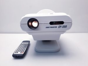 Shin Nippon Modell CP-500 mit Infarot-Fernbedienung Sehzeichenprojektor