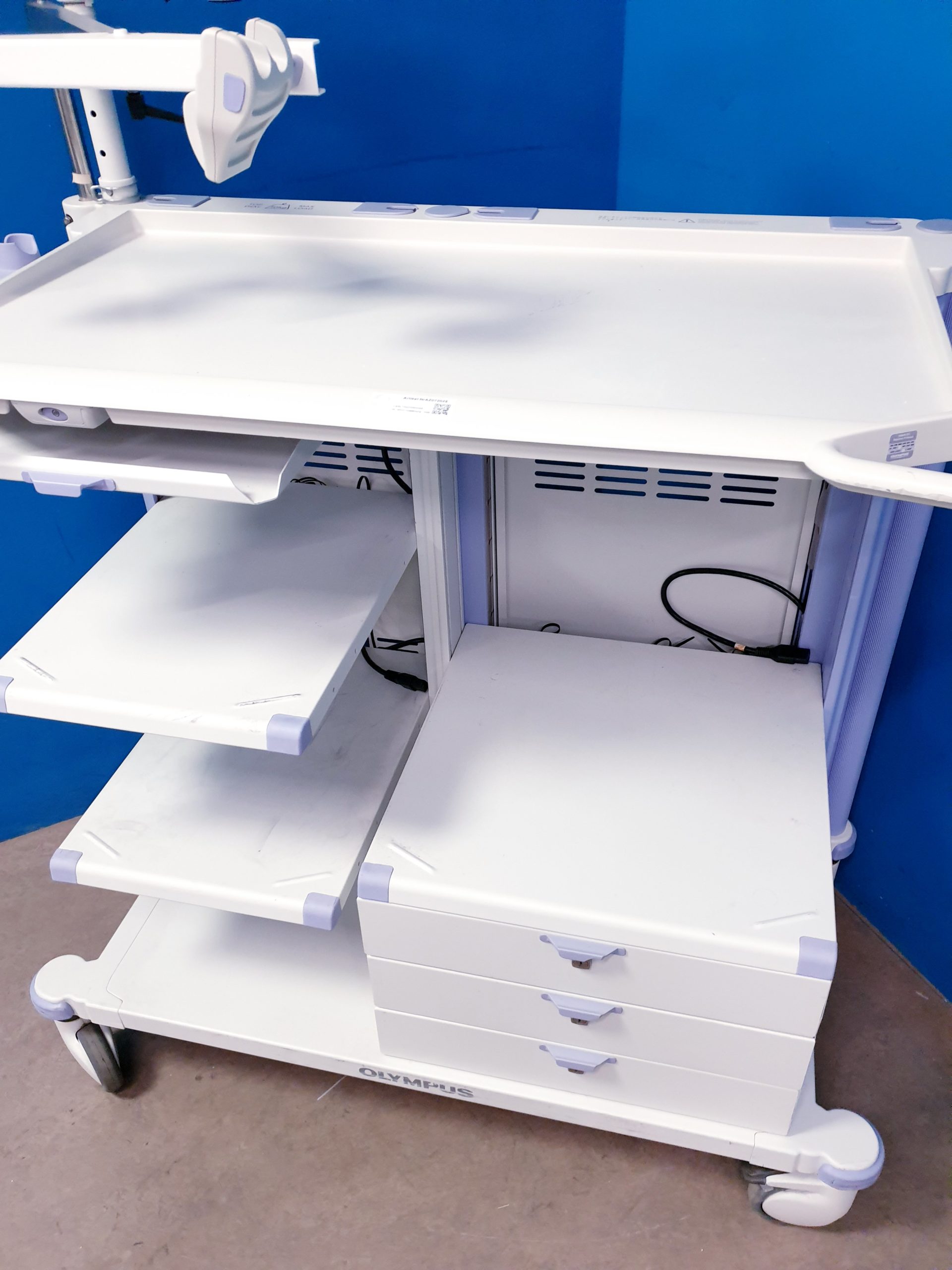 Olympus - WM-DP1 Equipment trolley - Endoskopie-Wagen – Bild 3