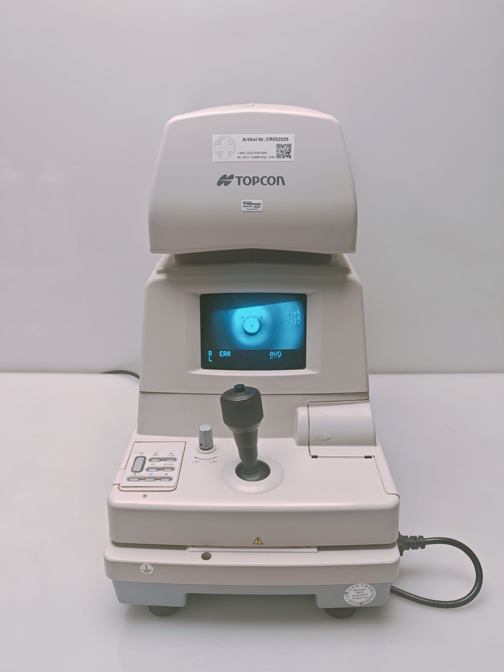 Topcon CT-80 Computerized Tonometer