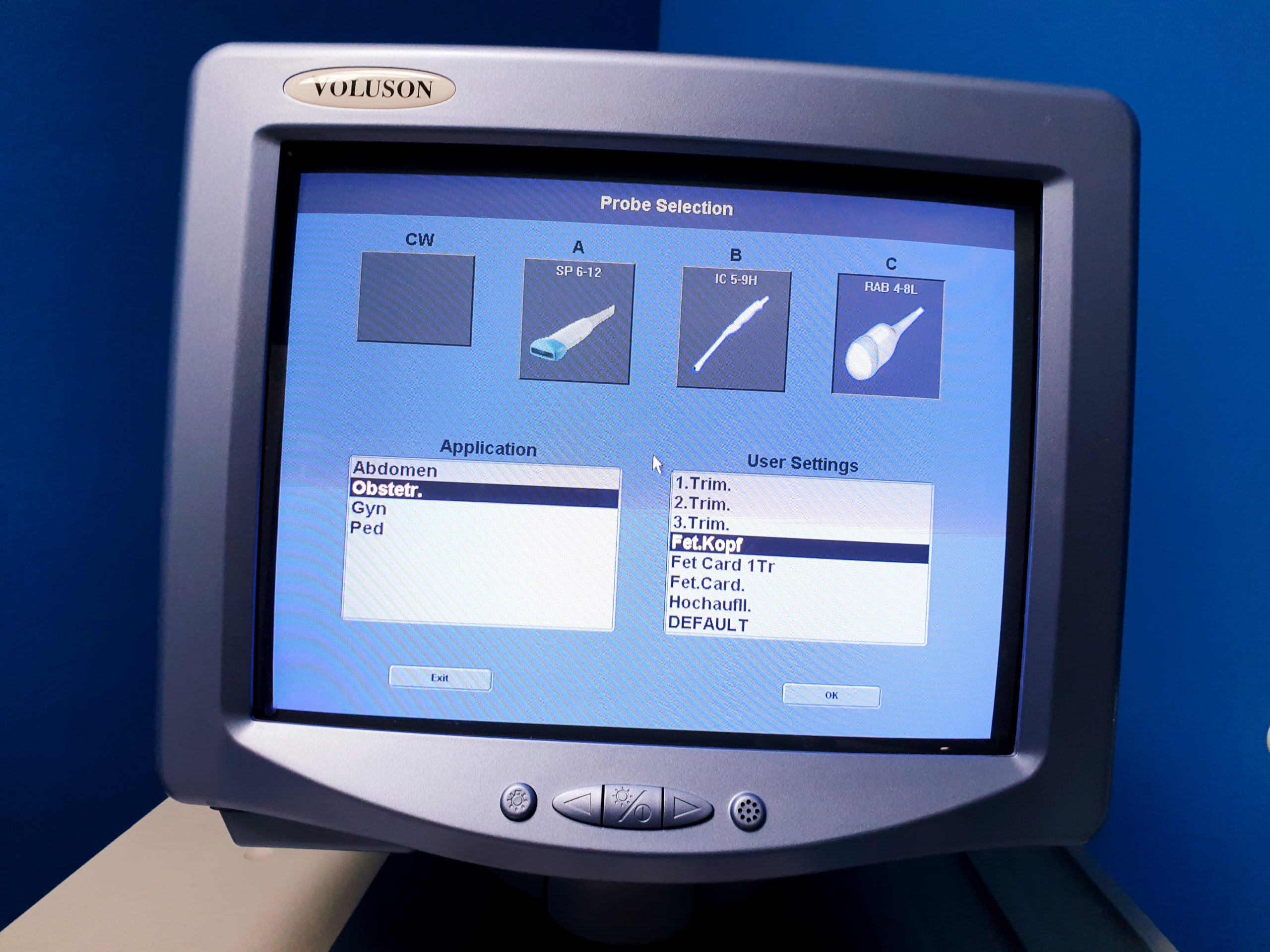 GE VOLUSON 730 Pro 730Pro + RAB4-8L + SP6-12 + IC5-9H + PA6-8 – Bild 8