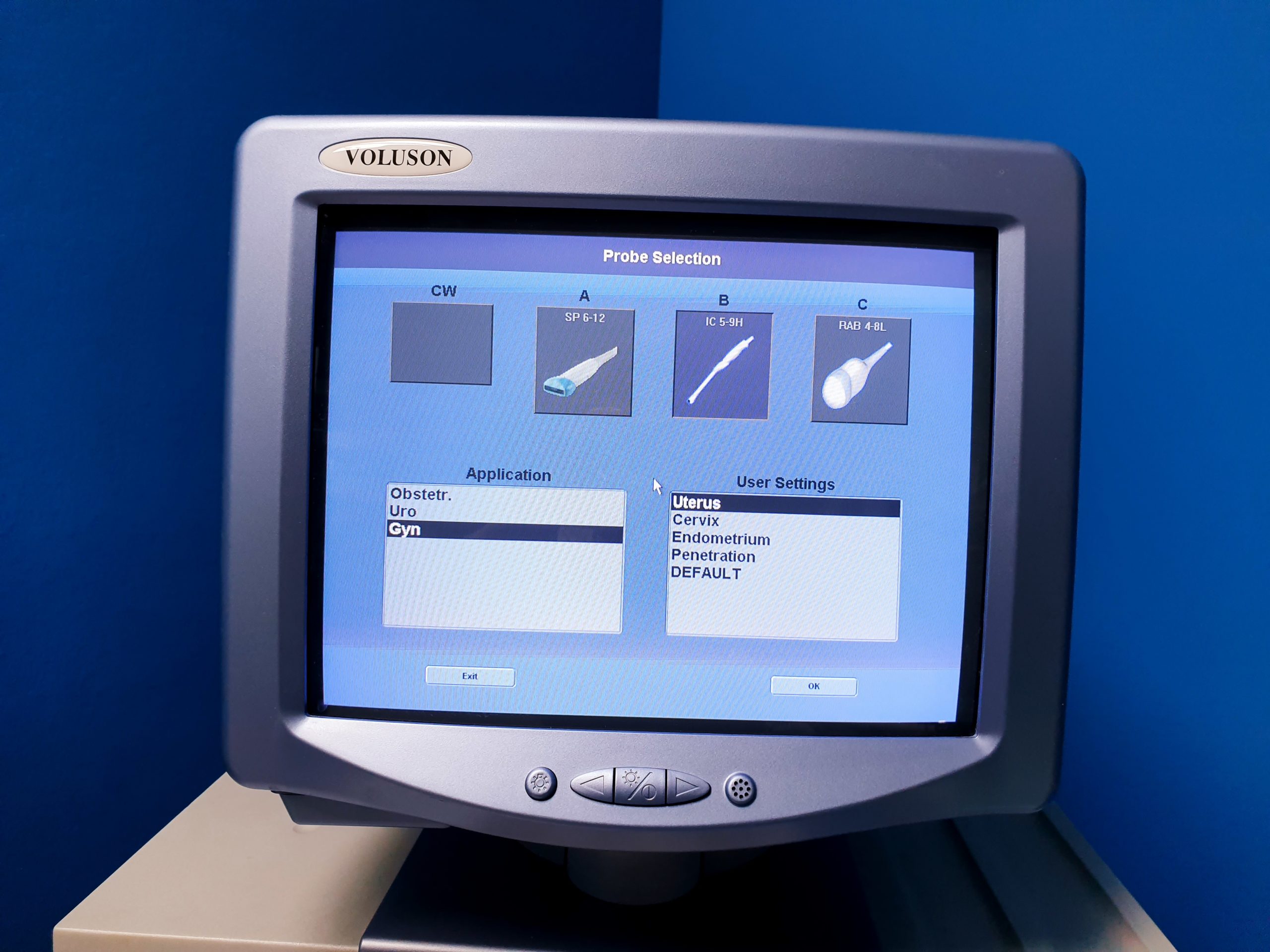 GE VOLUSON 730 Pro 730Pro + RAB4-8L + SP6-12 + IC5-9H + PA6-8 – Bild 12