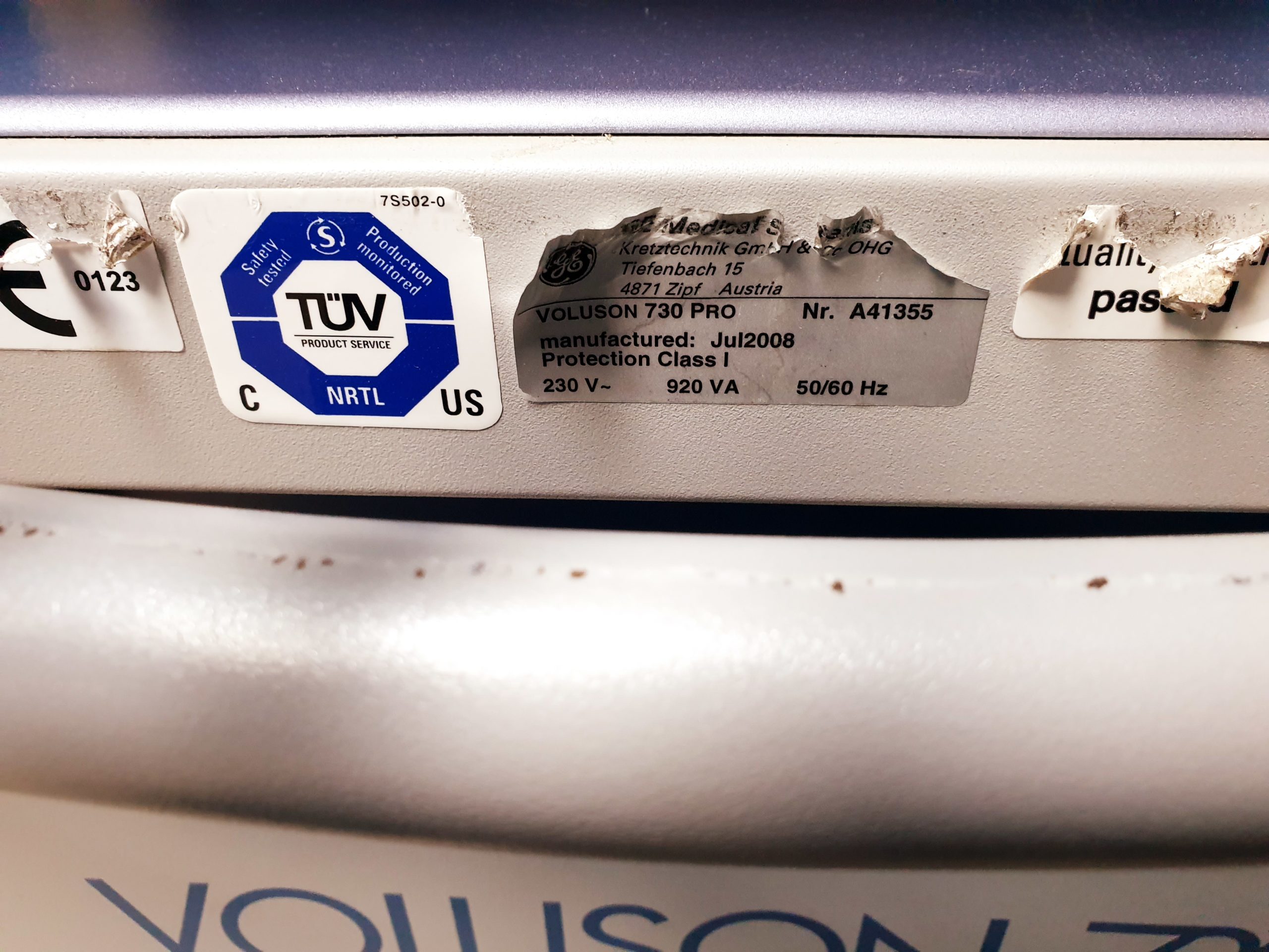 GE VOLUSON 730 Pro 730Pro + RAB4-8L + SP6-12 + IC5-9H + PA6-8 – Bild 30