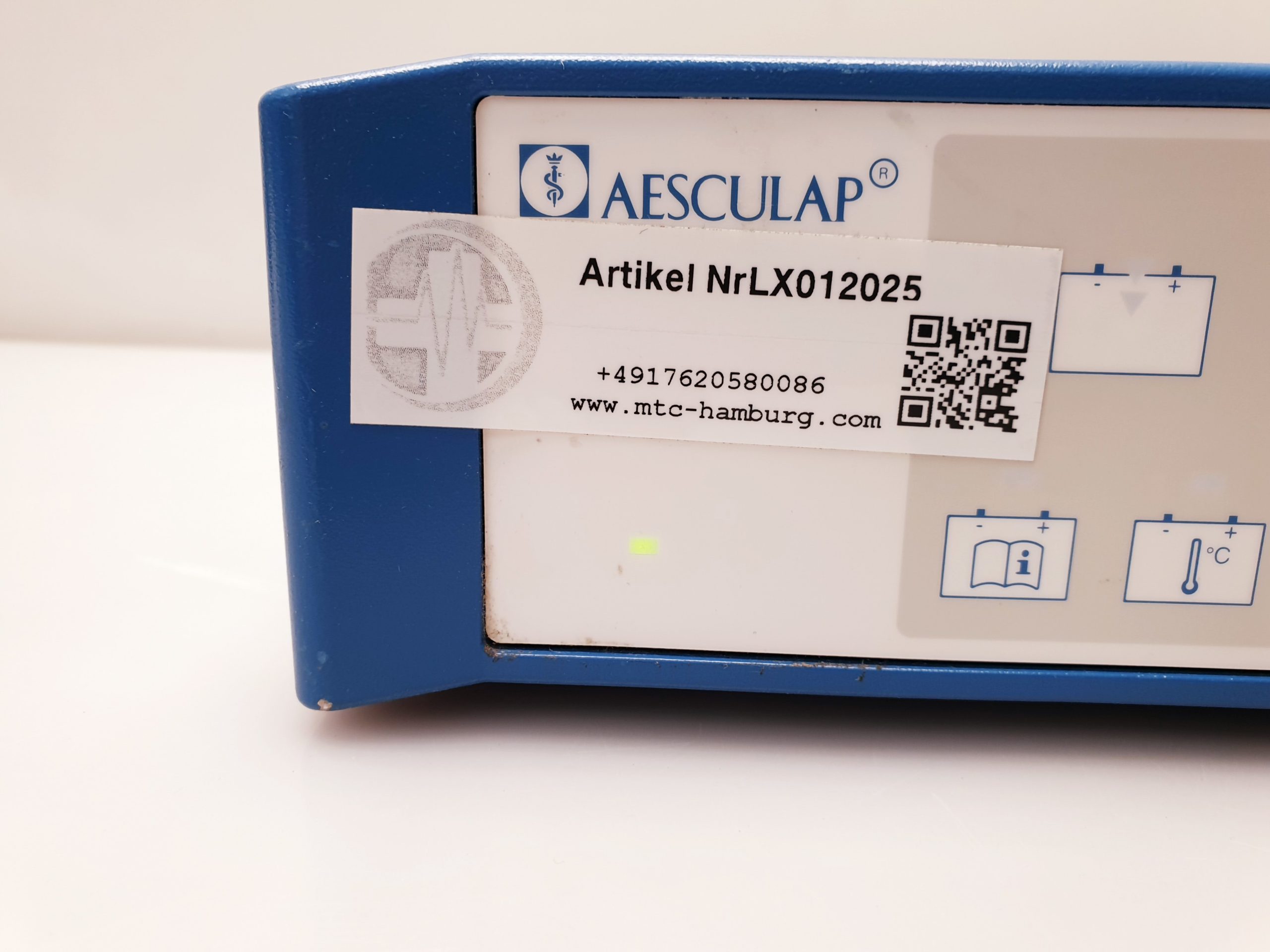 Aesculap Ladegerät für GA616 GA626 GA646 – Bild 2