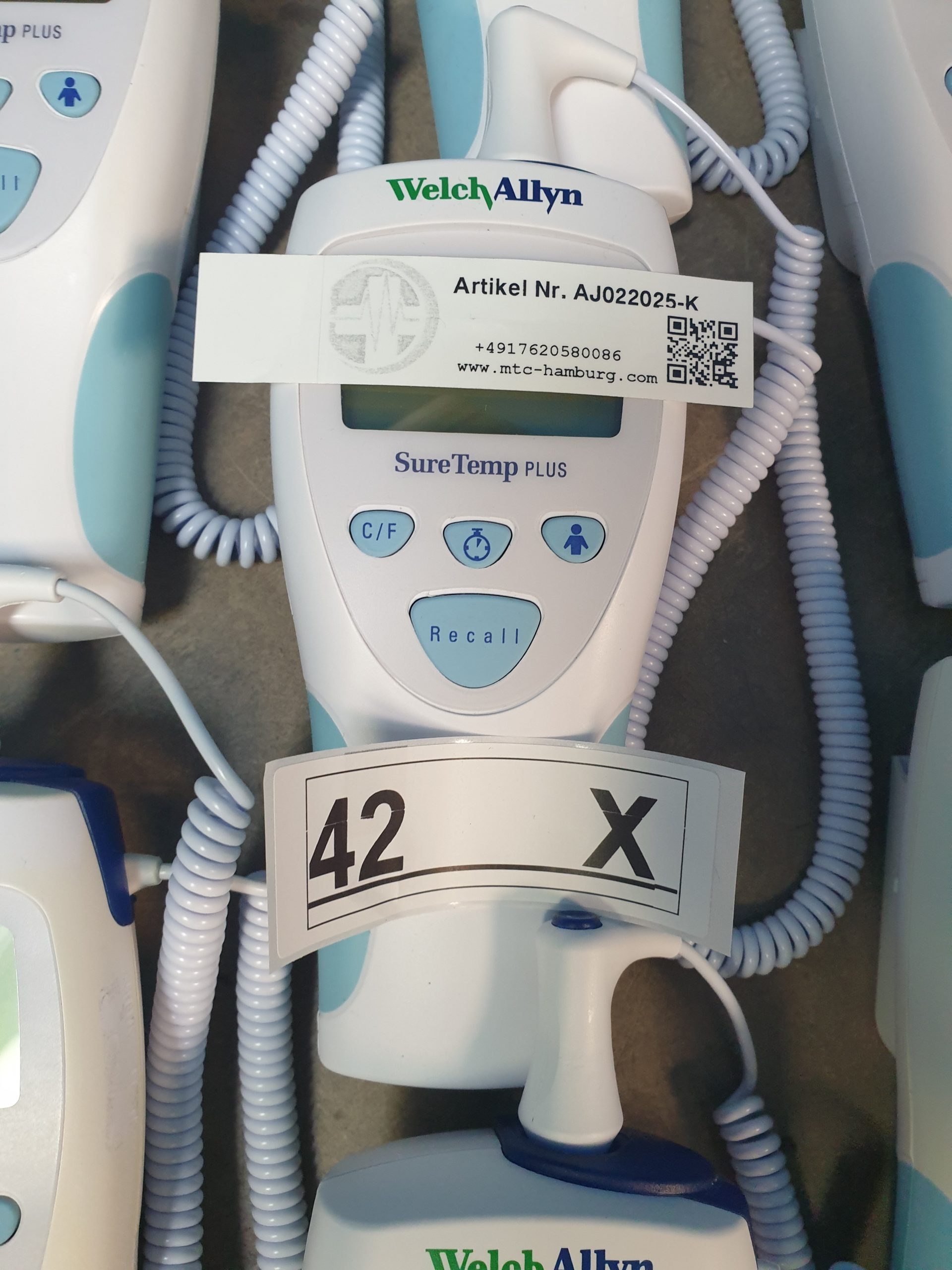 Welch Allyn SureTemp Plus Elektronisches Thermomer – Bild 2