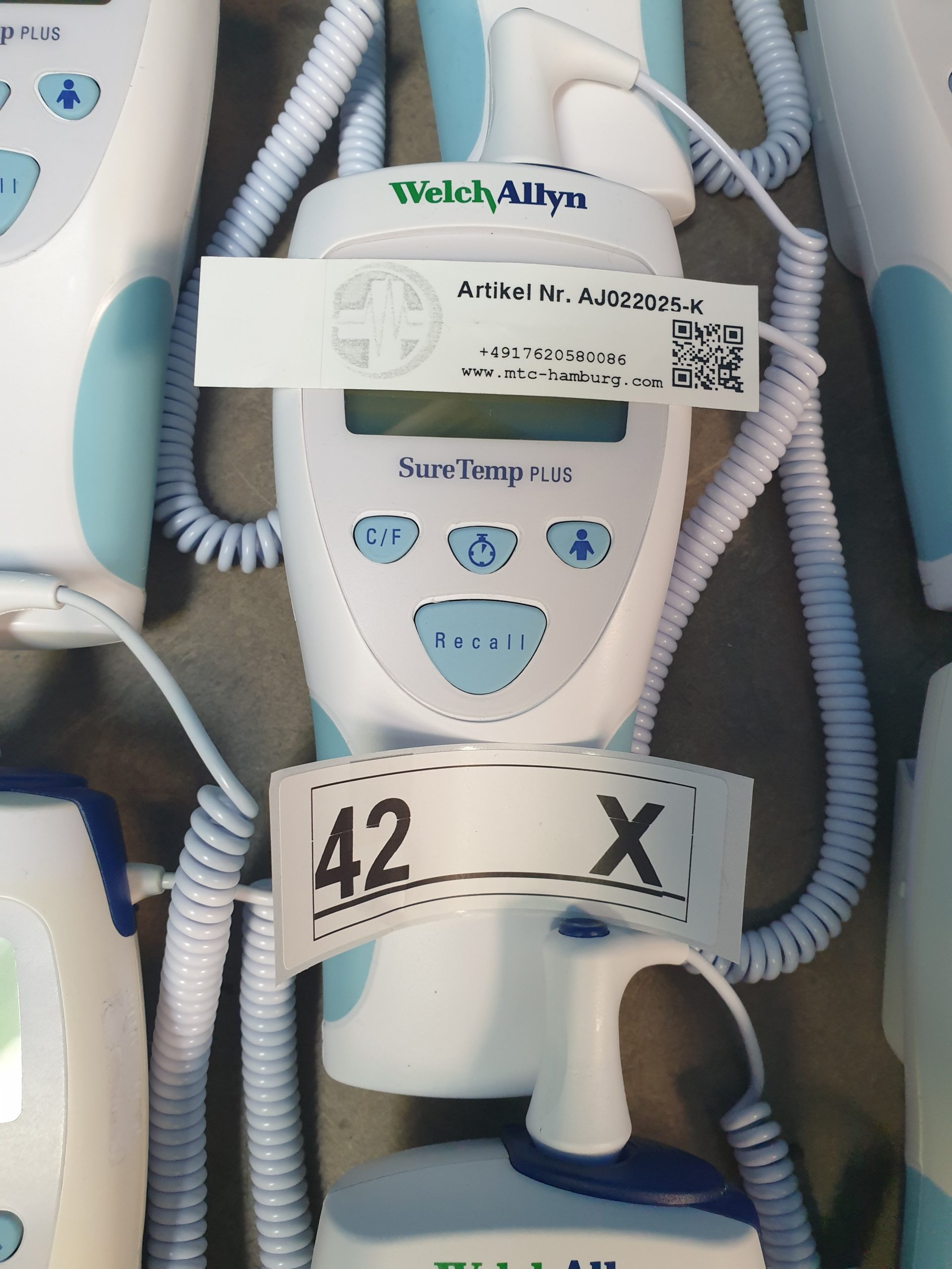 Welch Allyn SureTemp Plus Elektronisches Thermomer – Bild 3