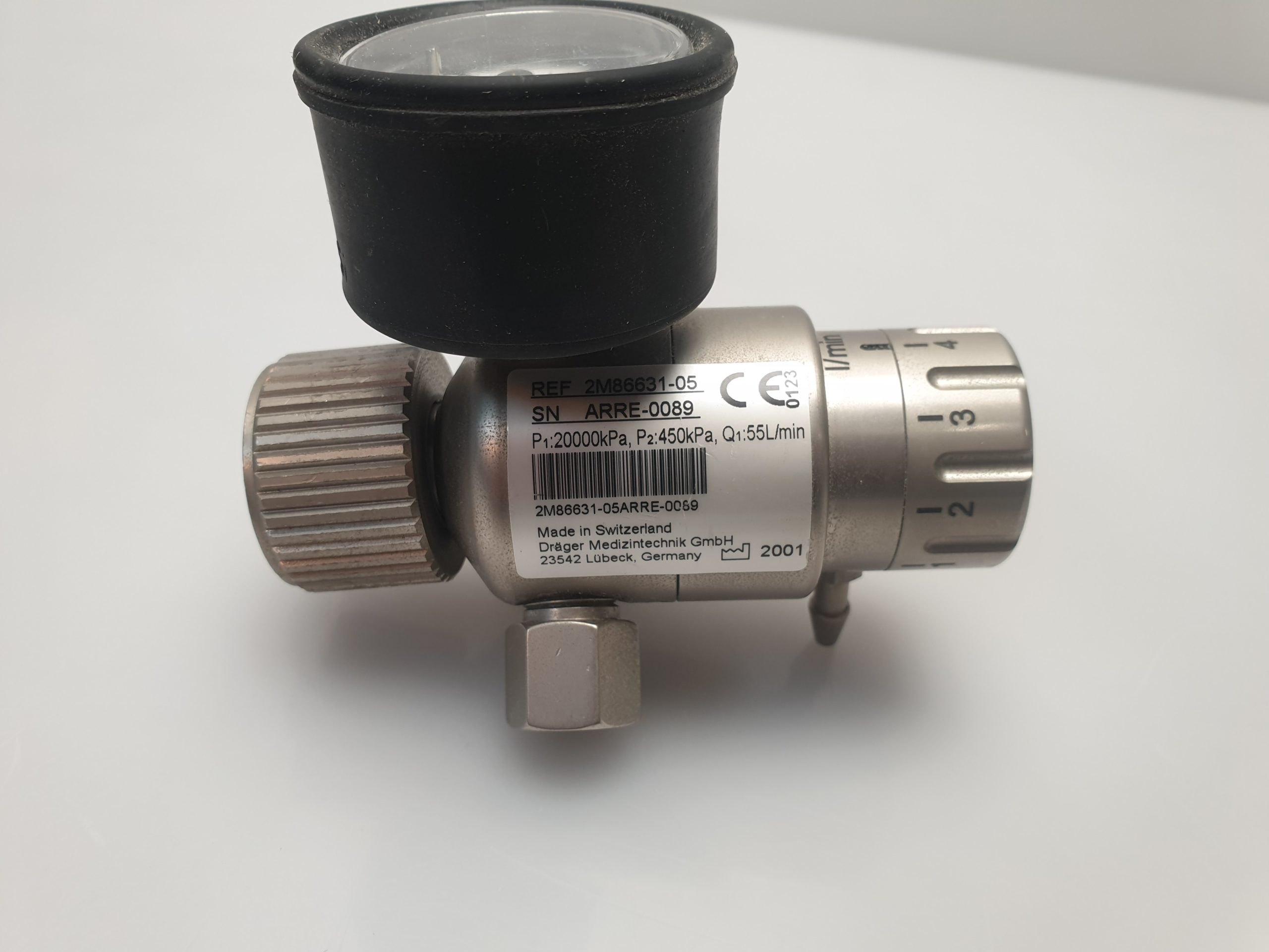 Dräger Drager 2M86631- Druckreduzierventil Ventil - Druckminderer – Bild 11