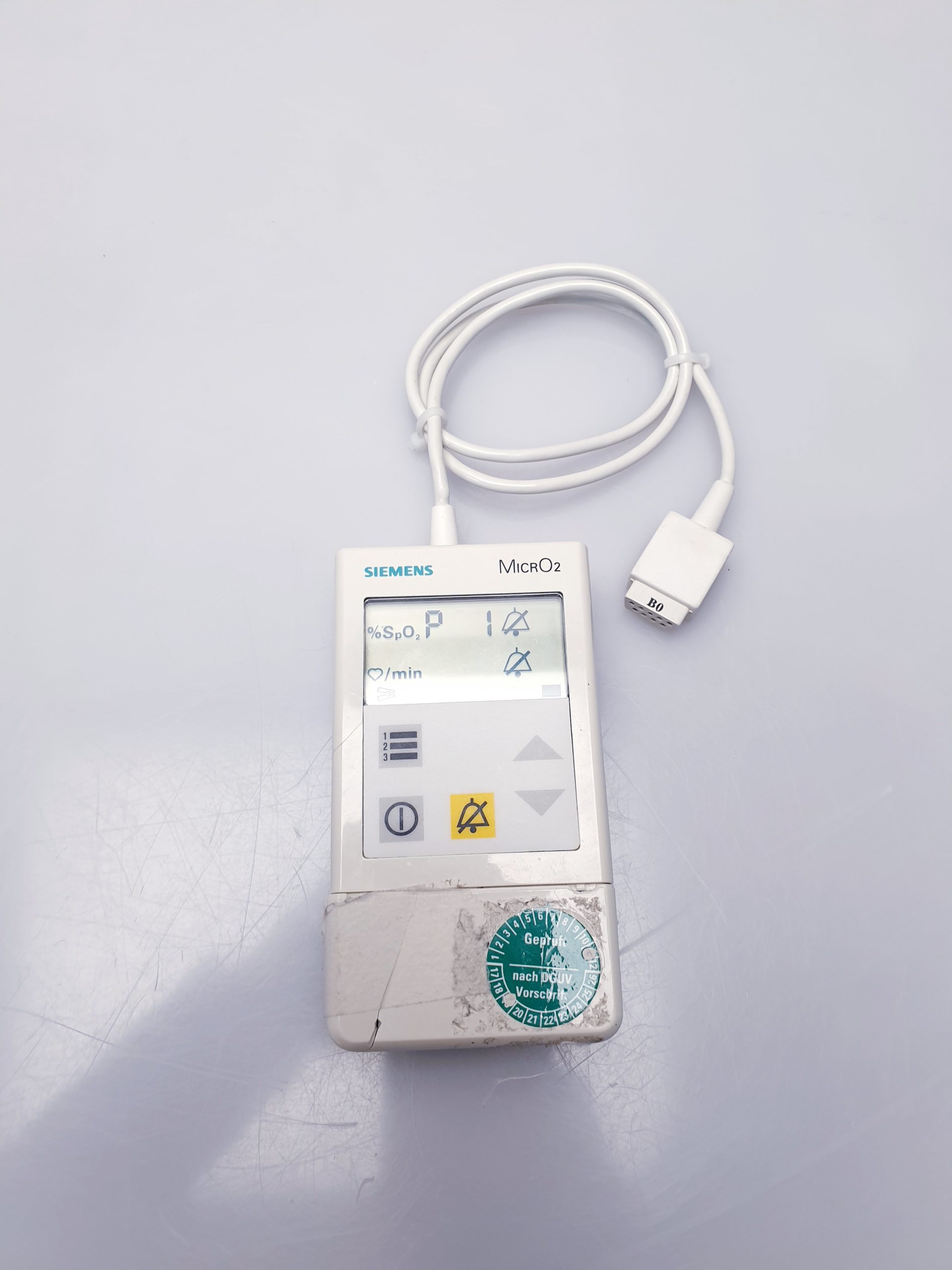 Siemens MicrO2 tragbares Pulsoximeter - Ohne Fingesensor kabel – Bild 6