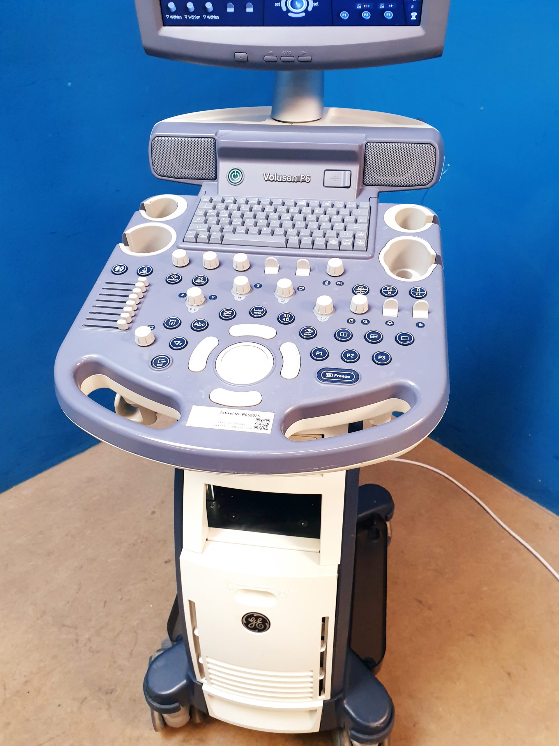 GE Voluson P6 Ultraschallgerät - defekt – Bild 3