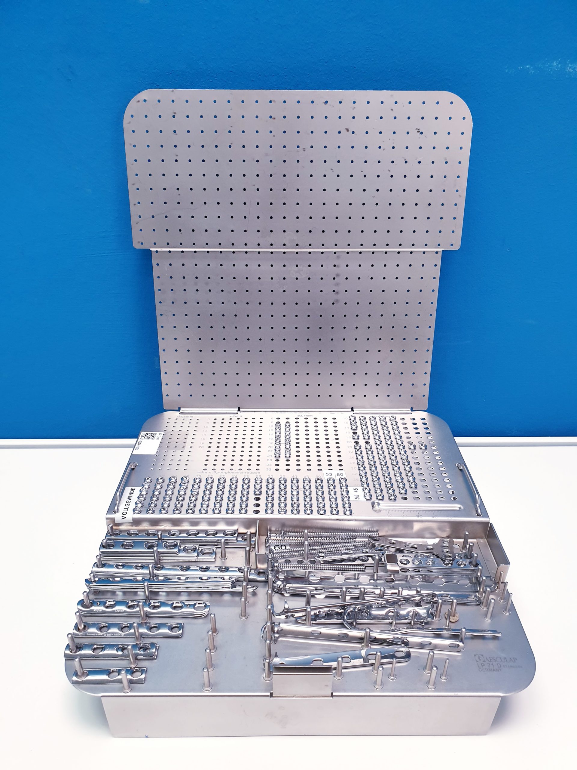 Aesculap lp 71 D - LP71D Coticalisschrauben + Spongiosaschrauben – Bild 4