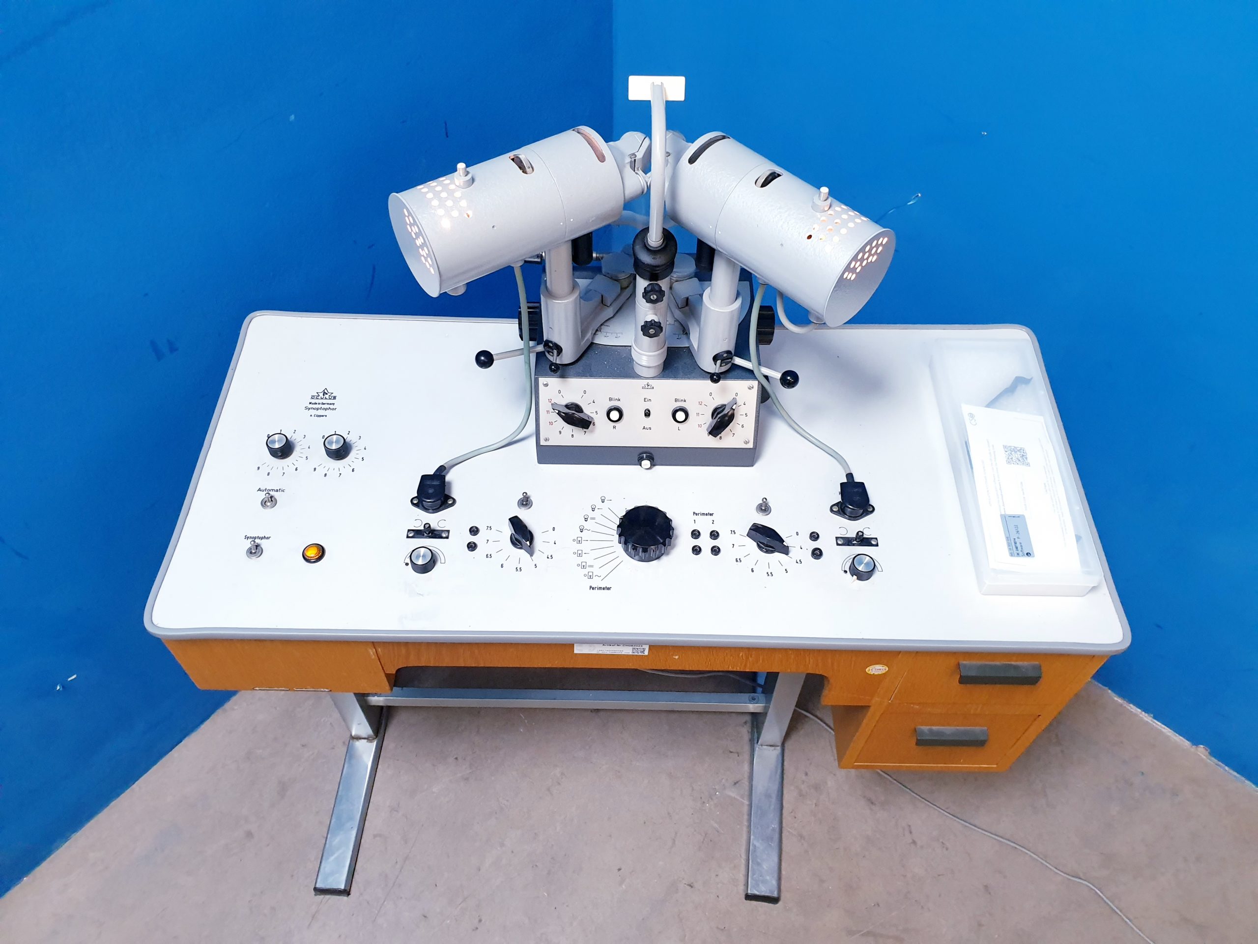 Oculus Synoptometer - Synoptophor - Opthalmic Examination mit Tisch – Bild 5
