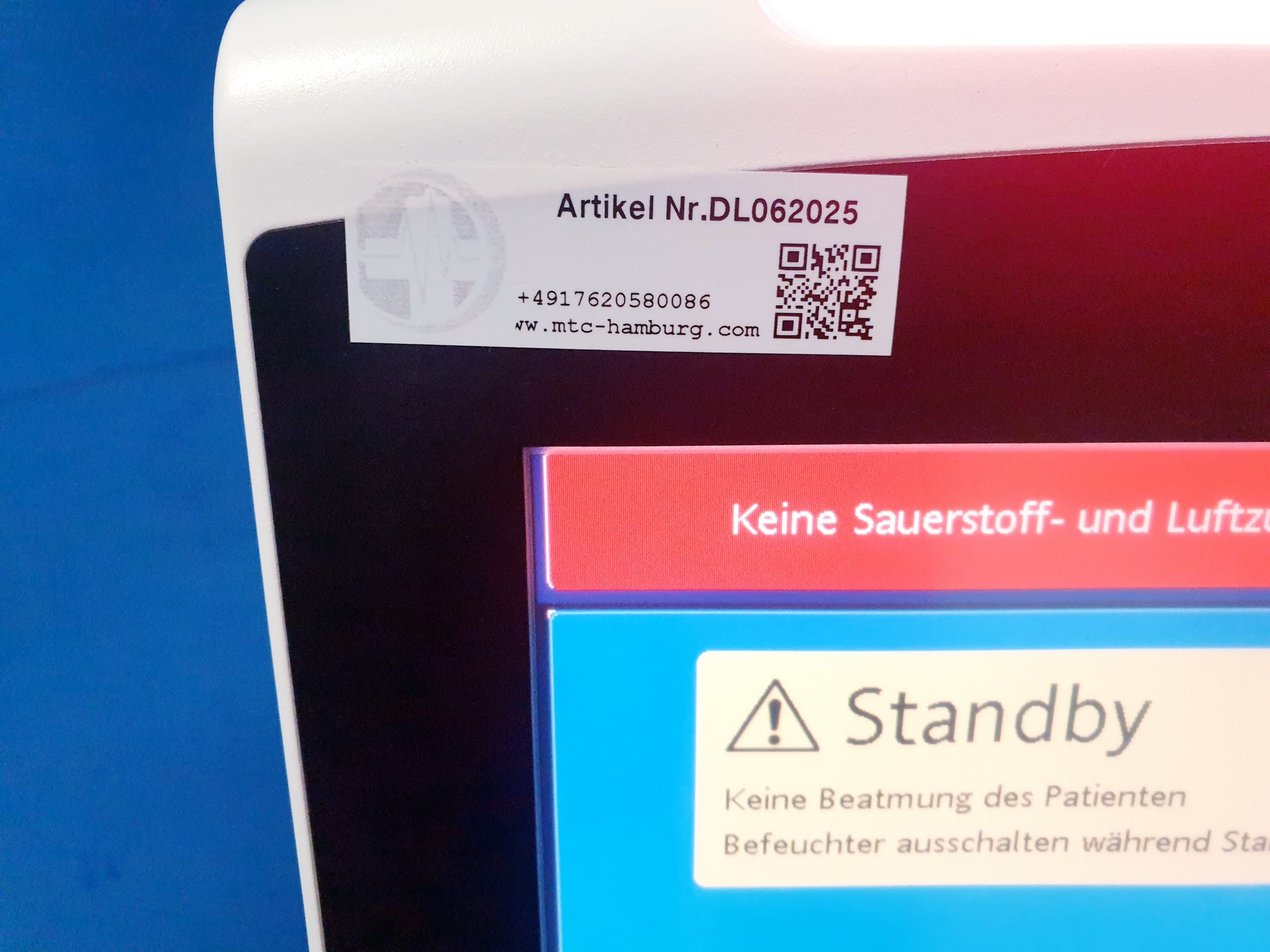 Hamilton G5 - Beatmungsgerät – Bild 2