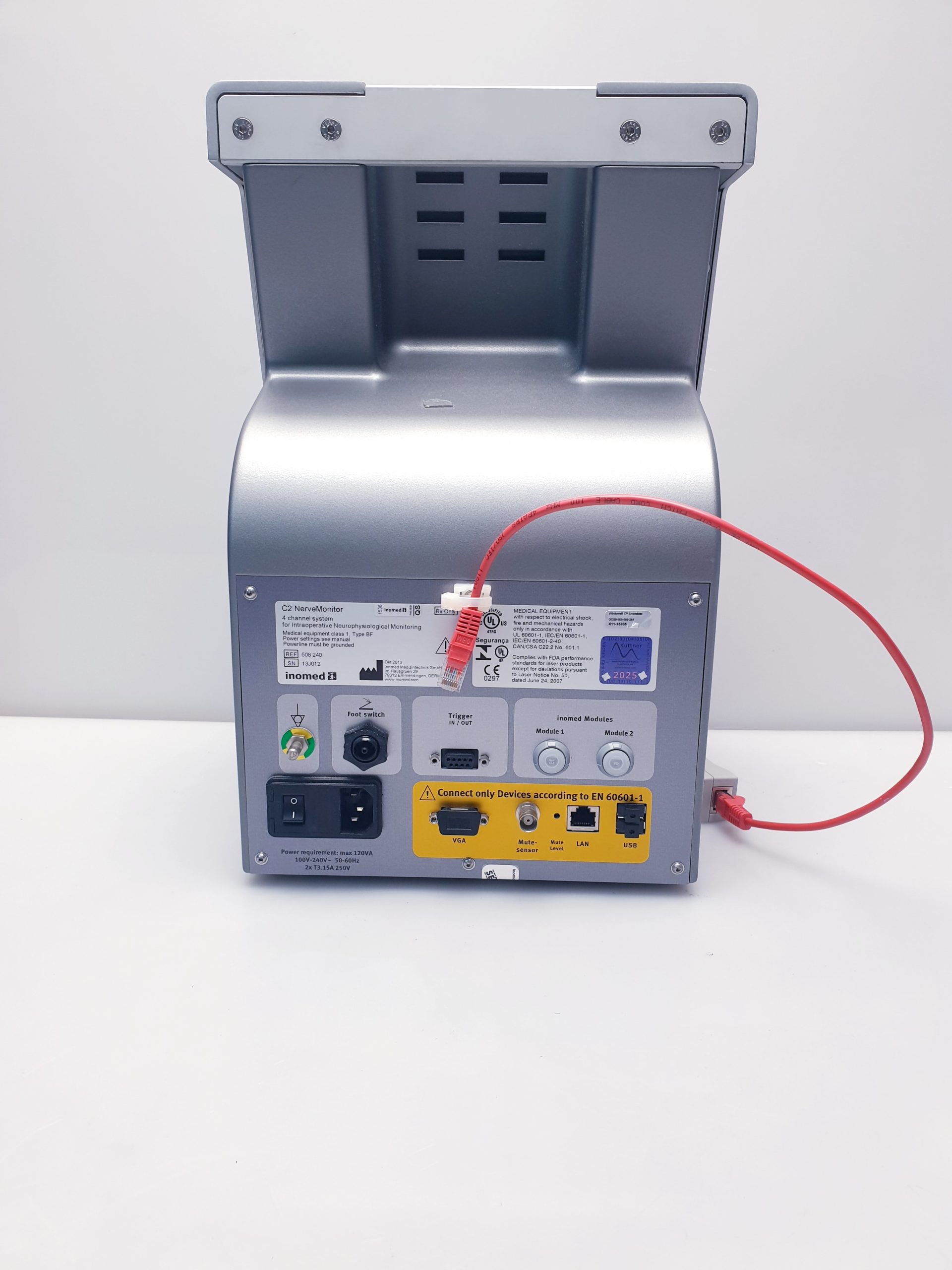 inomed C2 2 NerveMonitor C2 4-Kanal-System für die intraoperative Nervenüberwachung – Bild 8