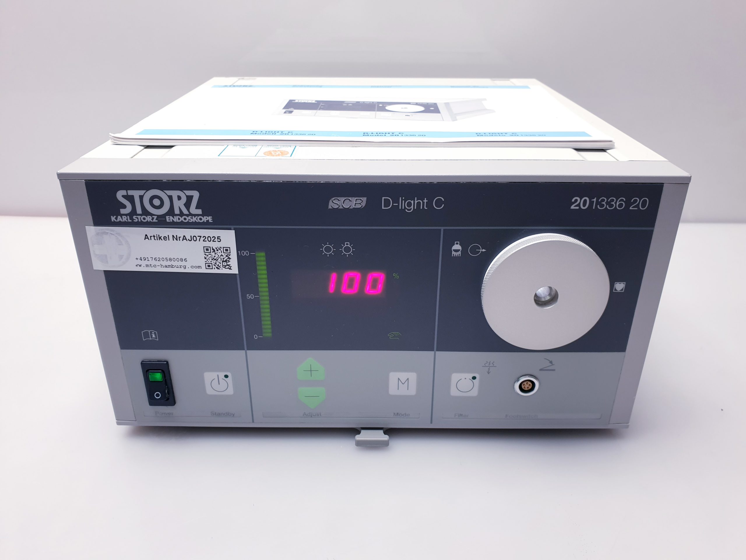 Karl Storz 201336 20 20133620 Light Source SCB D-light C