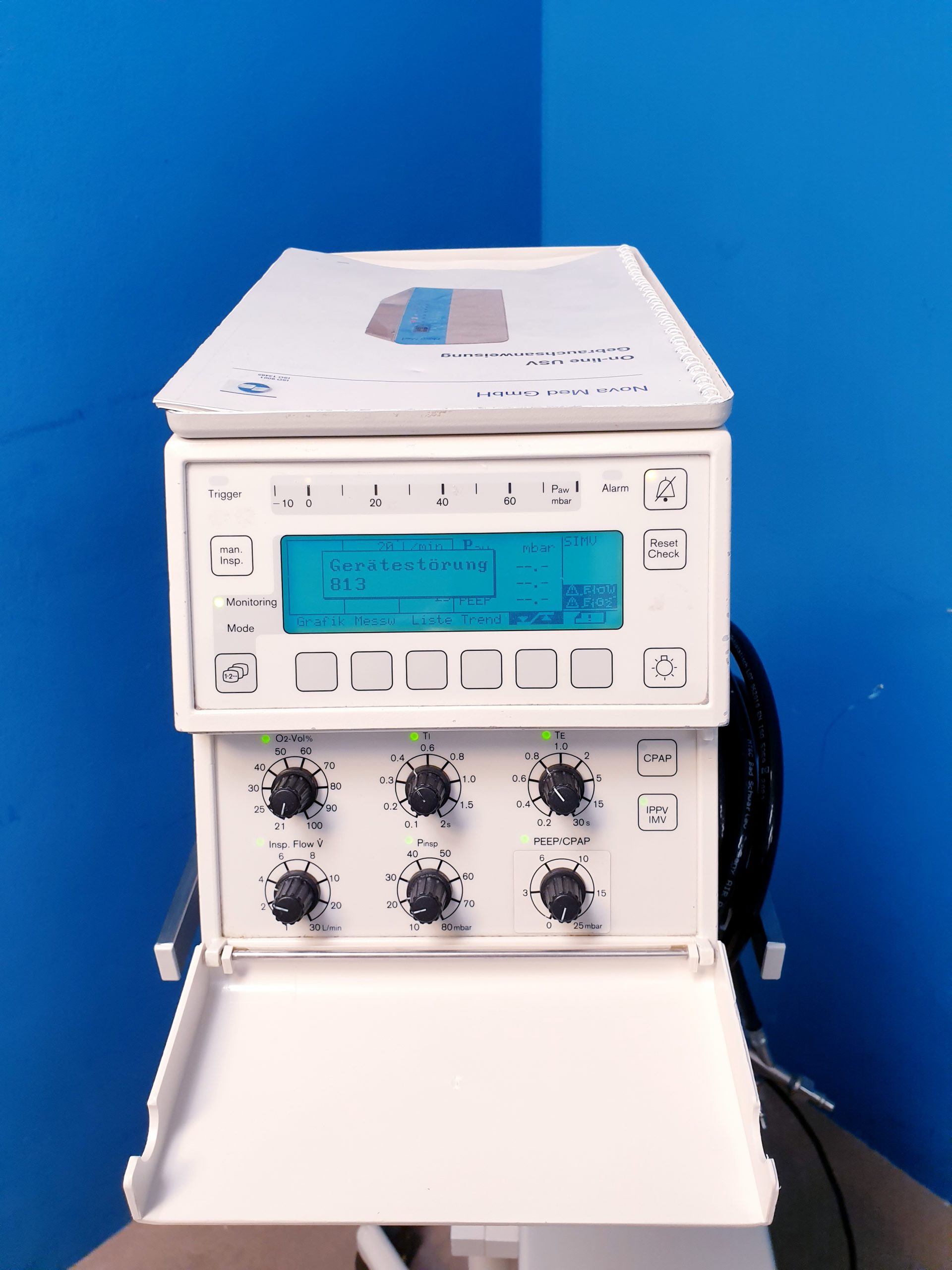 Dräger Babylog 8000 Beatmungsgerät – Bild 5