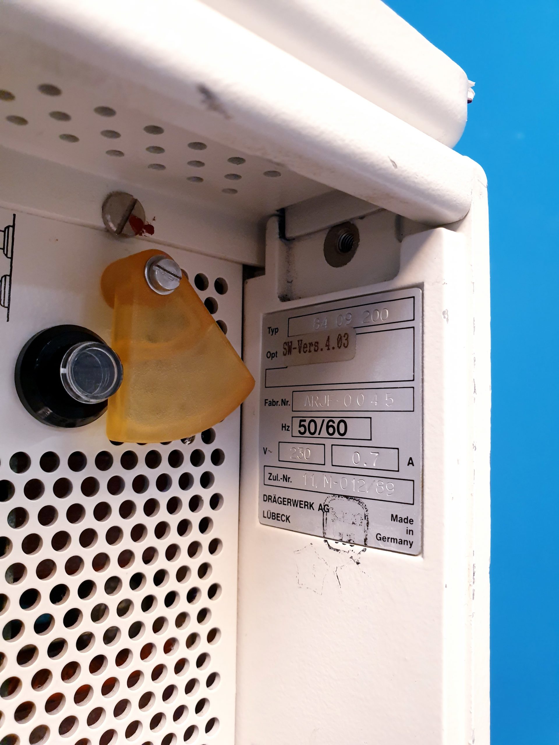 Dräger Babylog 8000 Beatmungsgerät – Bild 13