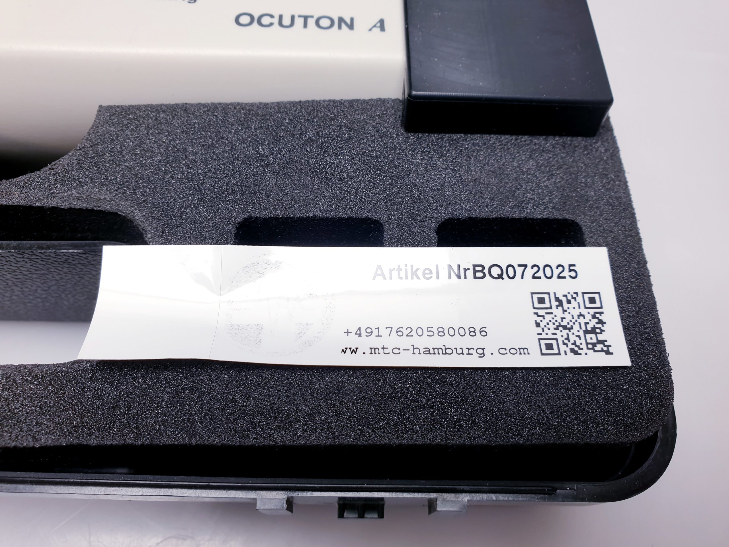 Epsa Ocuton S Hand Tonometer Selbsttonometer mit Koffer – Bild 2