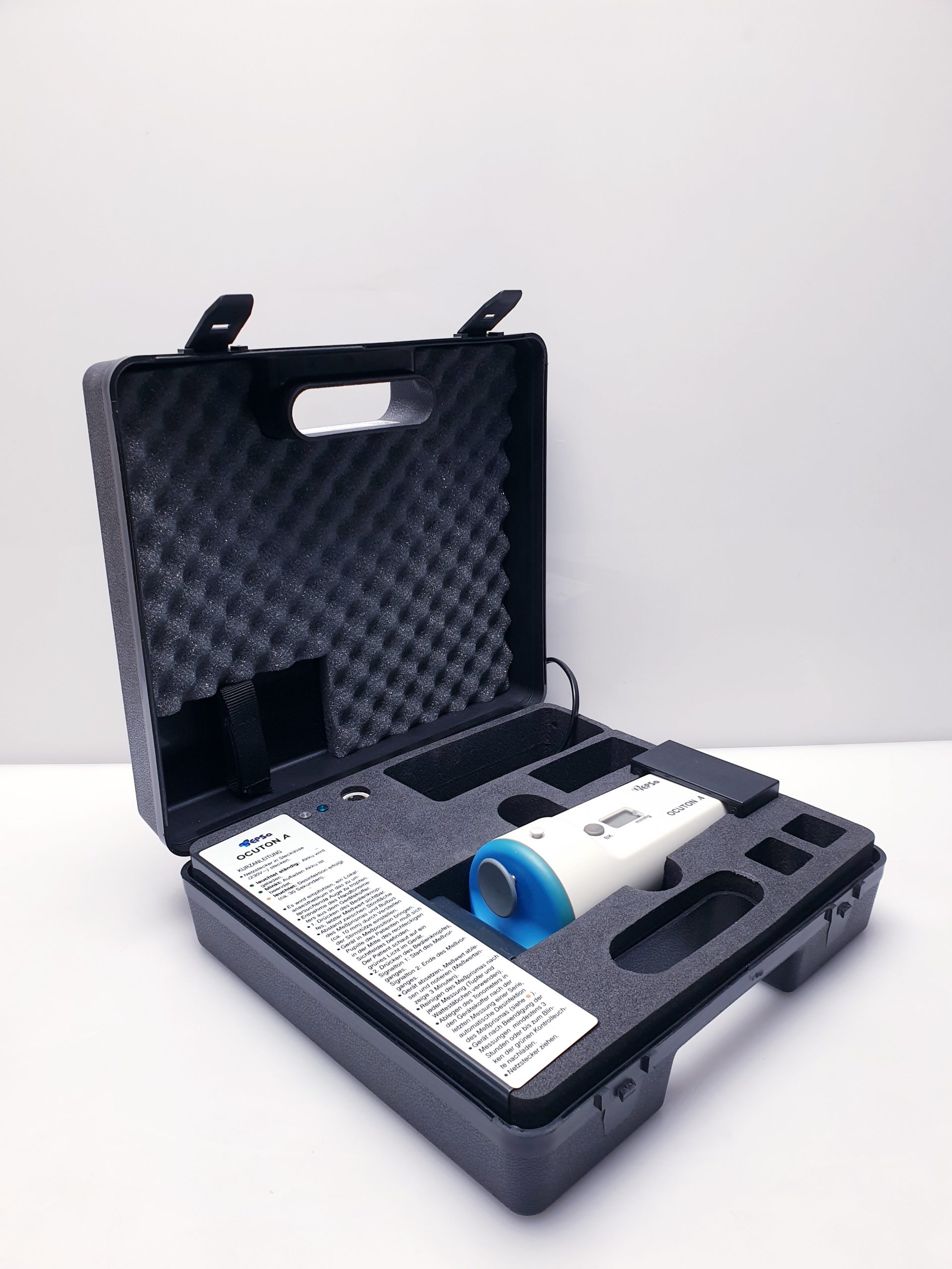 Epsa Ocuton S Hand Tonometer Selbsttonometer mit Koffer – Bild 6