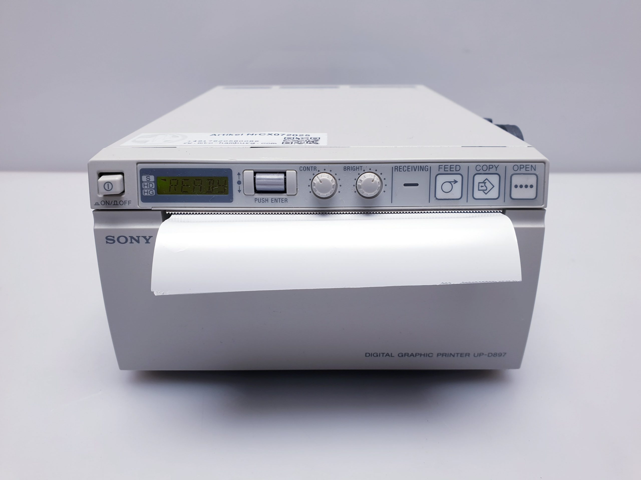 SONY UP-D897 DIGITAL GRAPHIC PRINTER USB -Thermodrucker