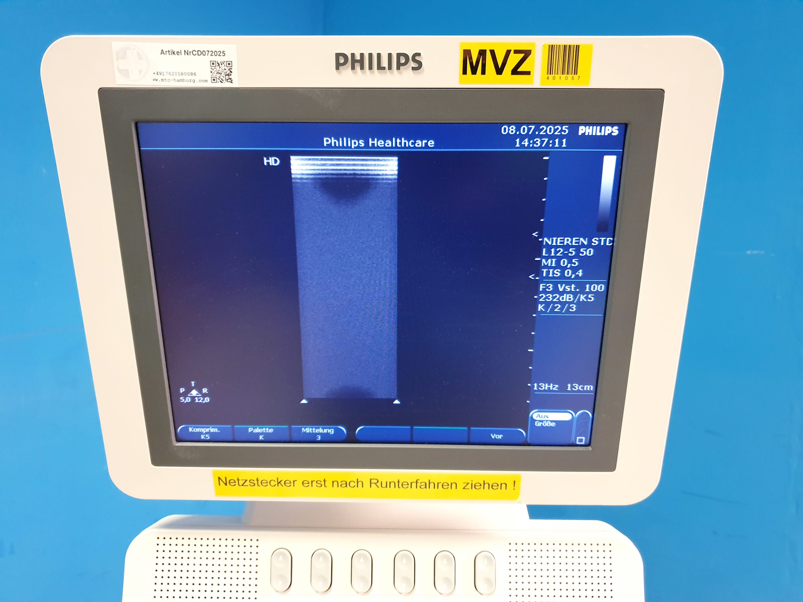 Philips HD7 XE Ultraschallgerät+Convexsonden +Linearesonden – Bild 15