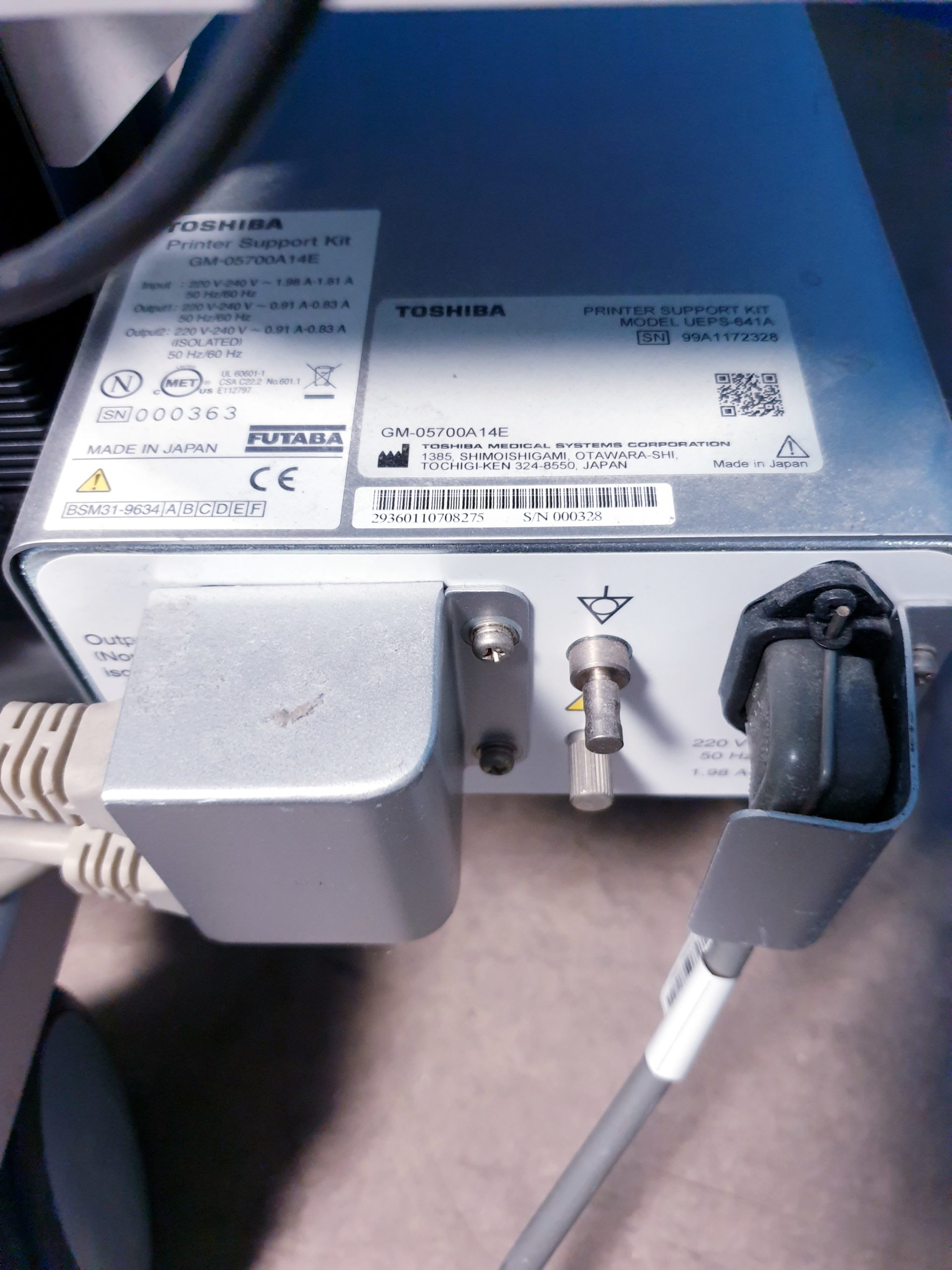 Toshiba Viamo SSA-640A Ultraschallsystem - Ohne Festplatte - Defekt – Bild 10