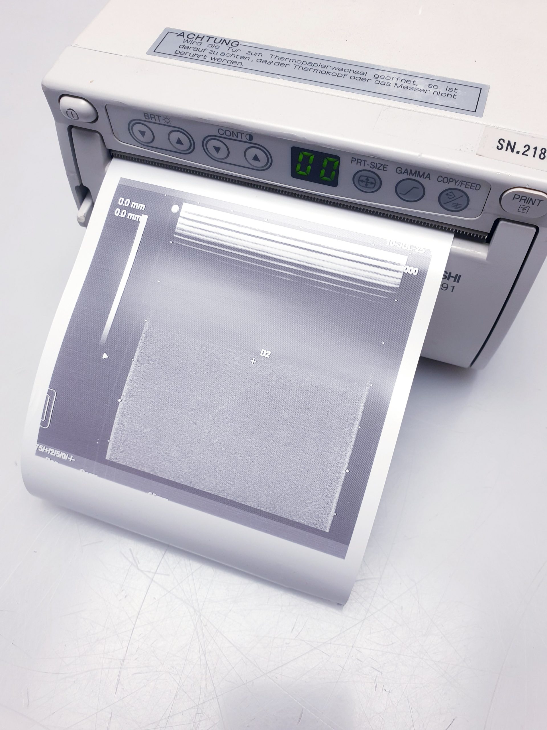 Mitsubishi P91 P 91 Monochrom Thermal Drucker Printer – Bild 3