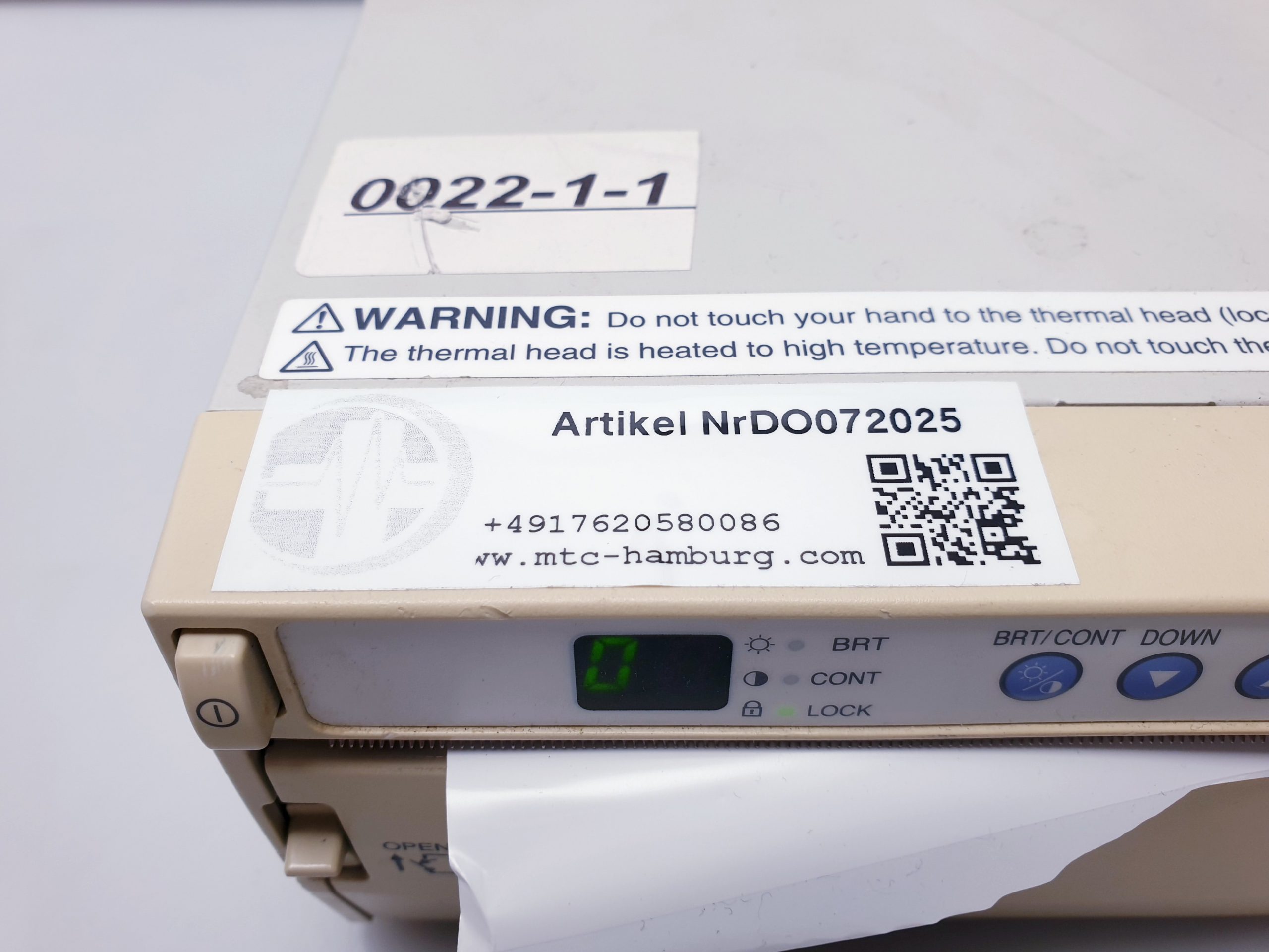 Mitsubishi P93D Ultraschall Videoprinter Thermodrucker – Bild 2