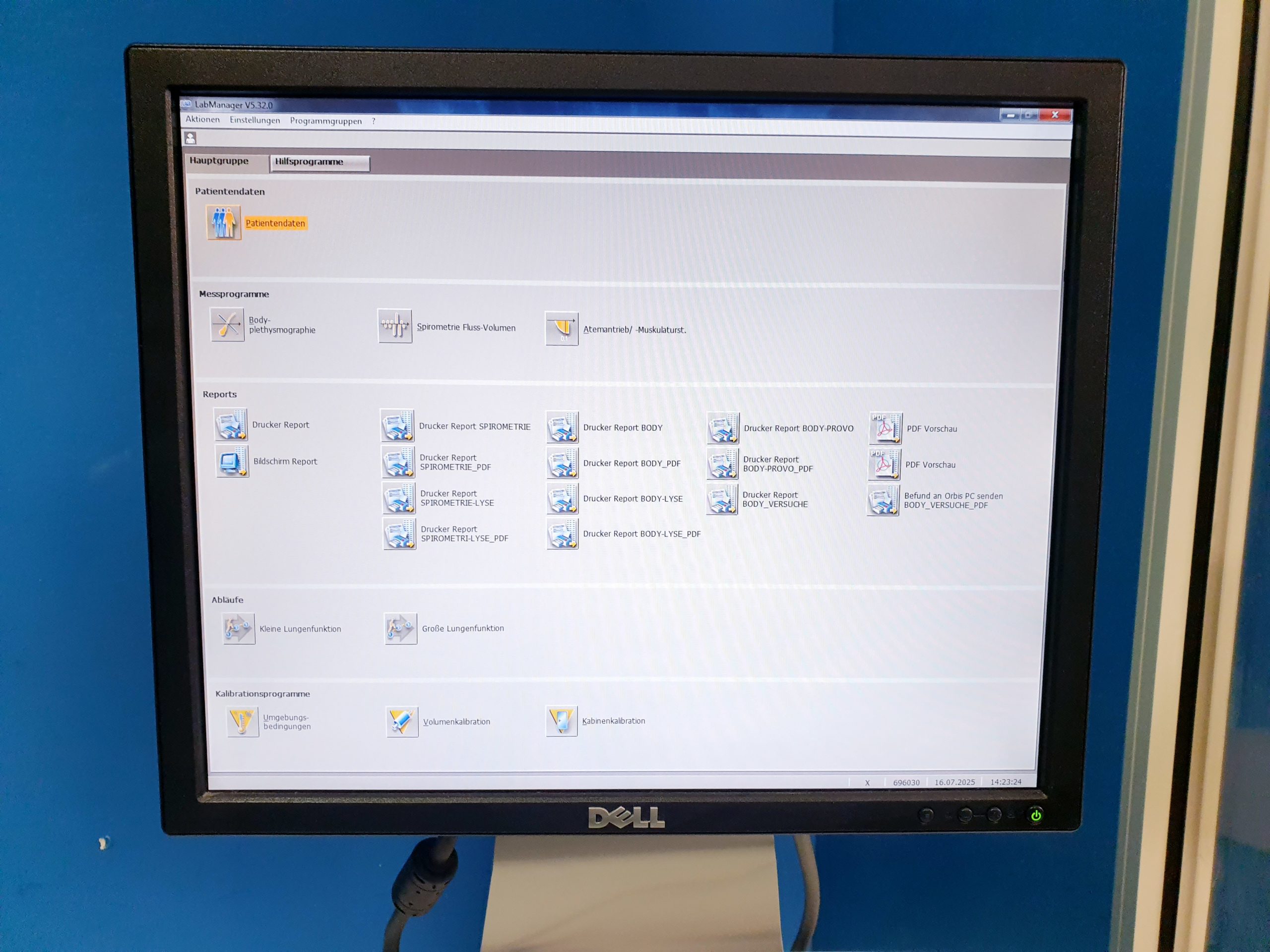 CareFusion Jäger JAEGER Plethymographe Master Screen + Labmanager V5.32.0 – Bild 7