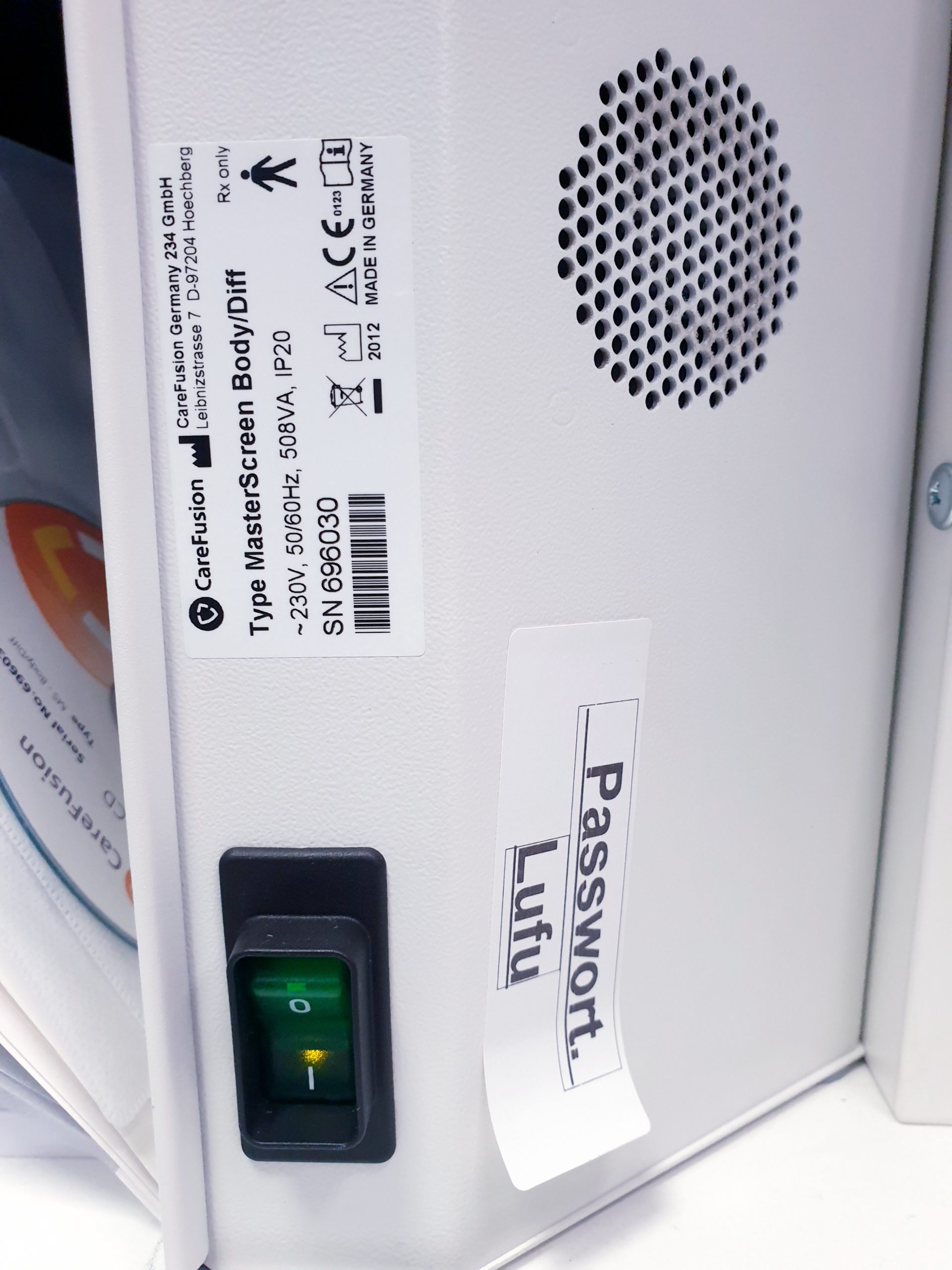 CareFusion Jäger JAEGER Plethymographe Master Screen + Labmanager V5.32.0 – Bild 9