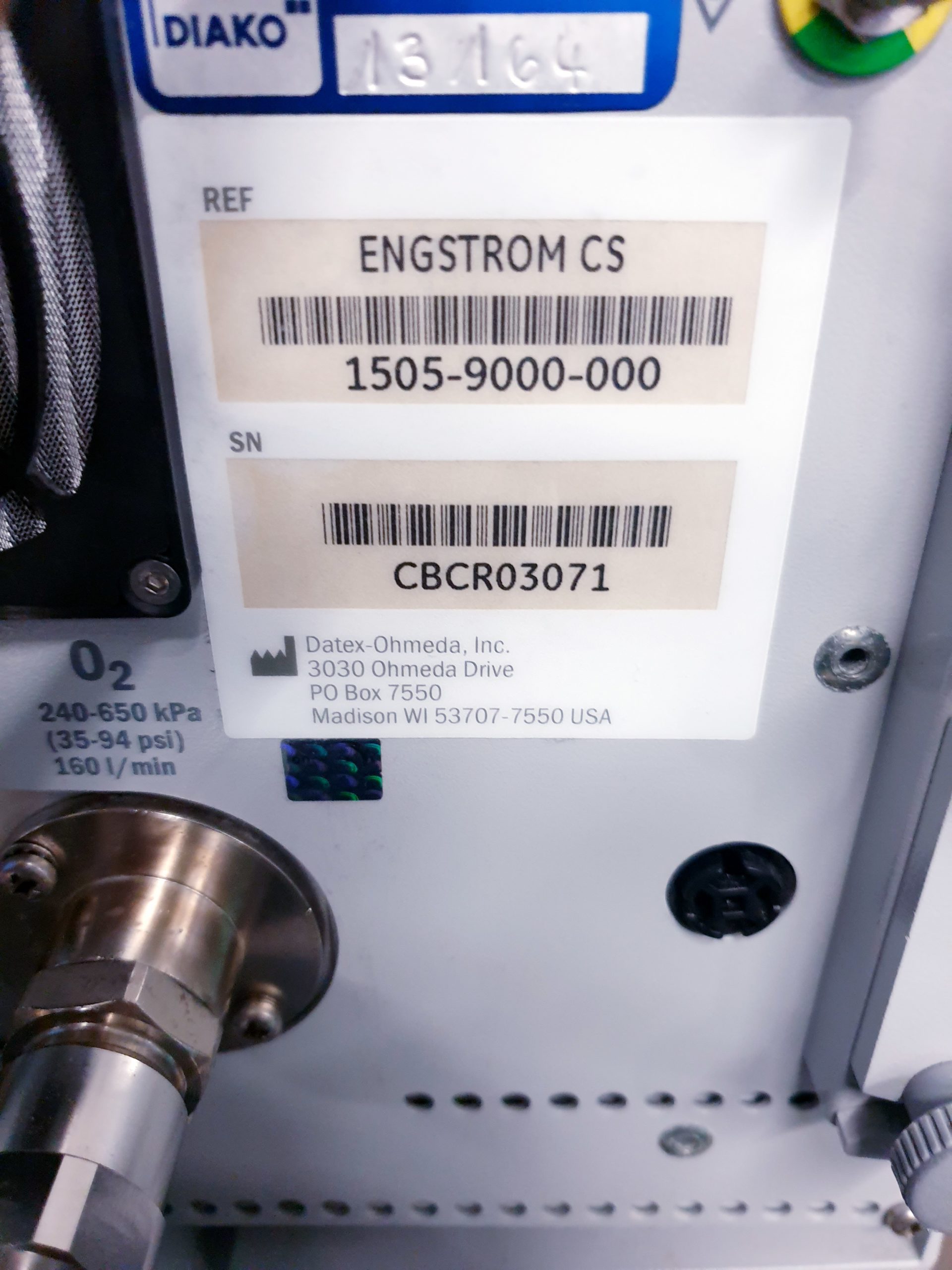 GE Engström Carestation Ventilator Beatmungsgerät – Bild 11