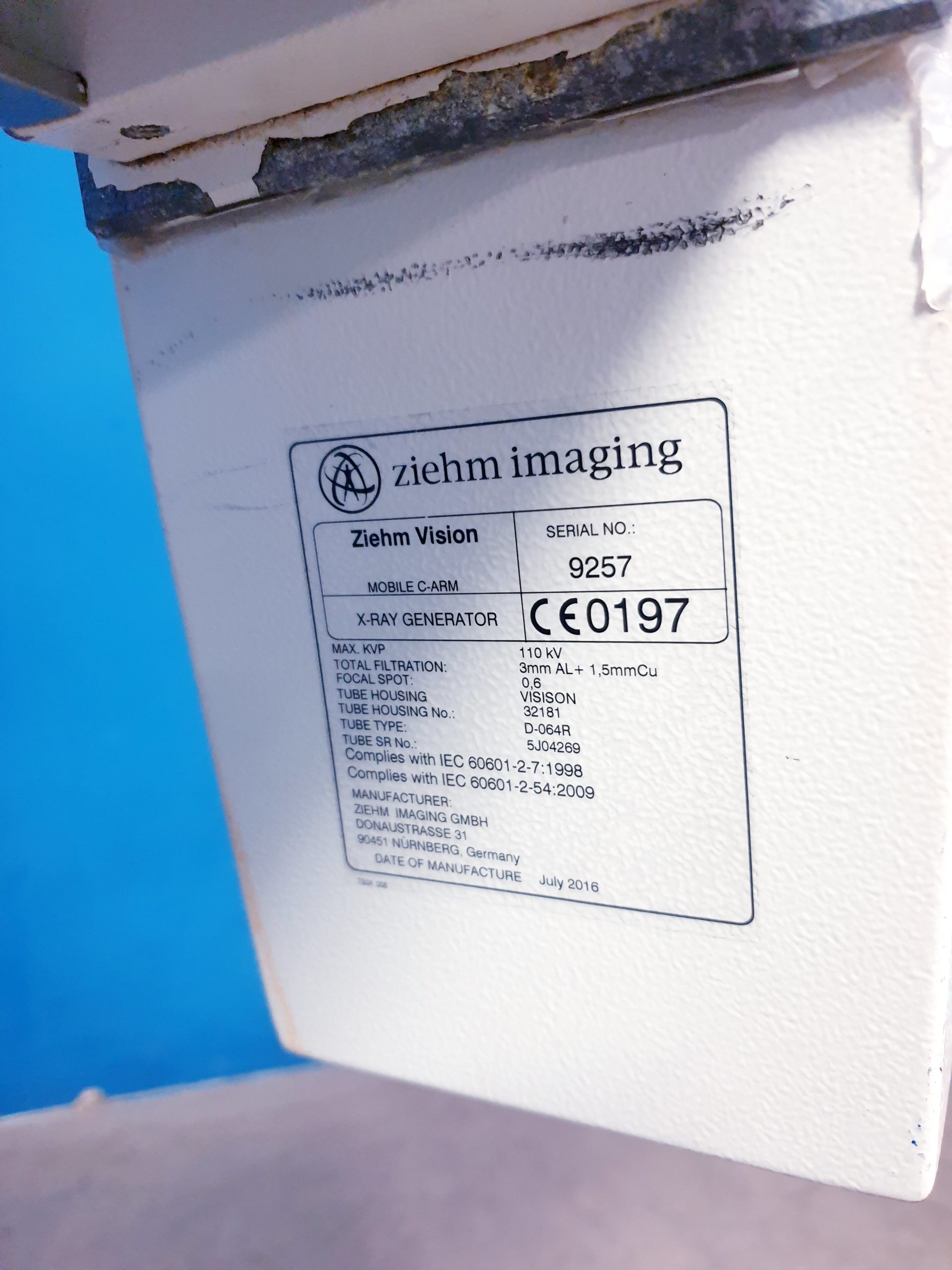 Ziehm Vision C arm – Mobiles Röntgen – Bild 17