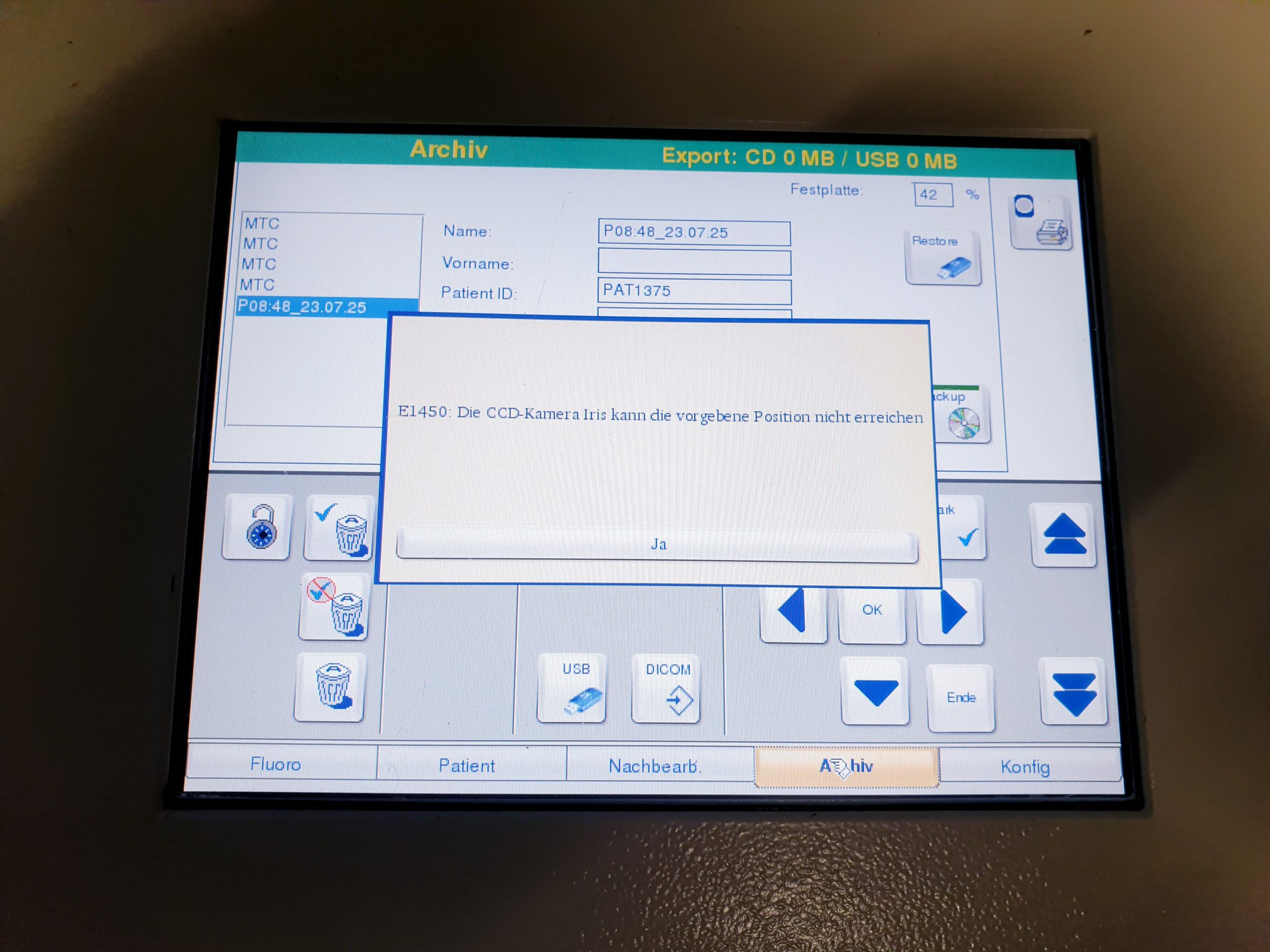 ZIEHM Vision C Bogen Mobiles Röntgen C ARM – Bild 20
