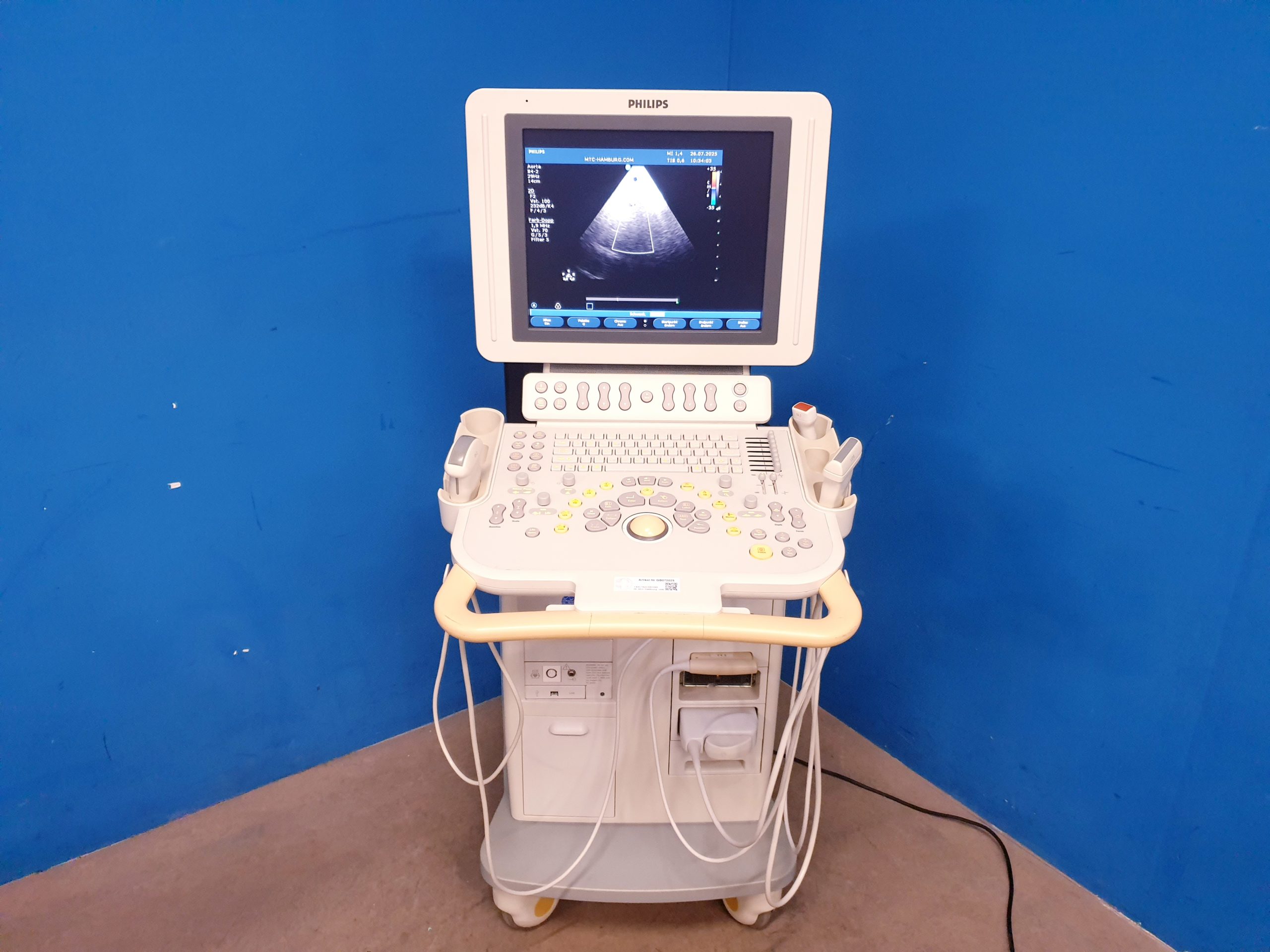 Philips HD11XE – HD 11 XE Farbdoppler+C5-2 Konvex+L12-5 Linear+ S4-2 array Sonde