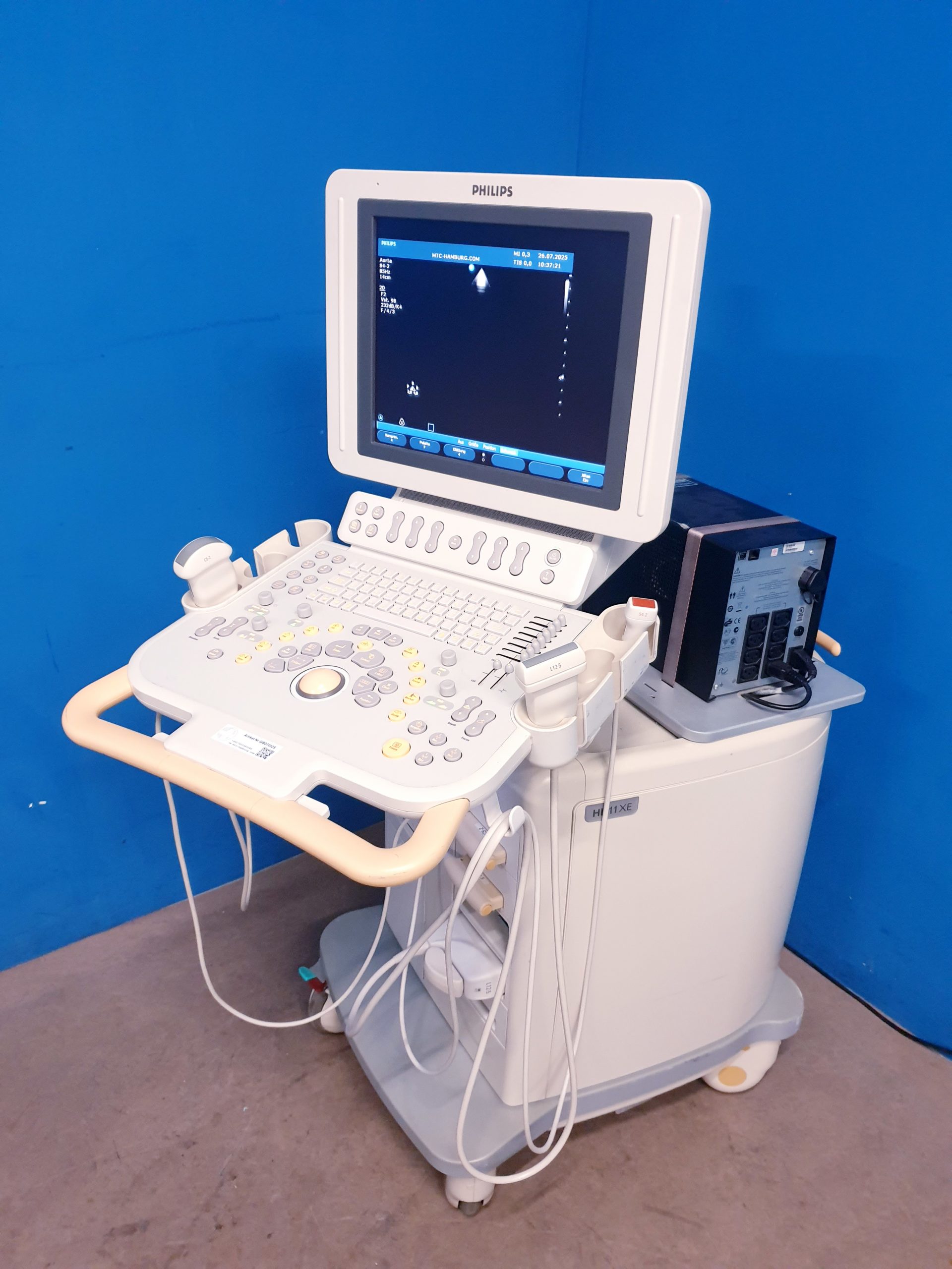 Philips HD11XE – HD 11 XE Farbdoppler+C5-2 Konvex+L12-5 Linear+ S4-2 array Sonde – Bild 10