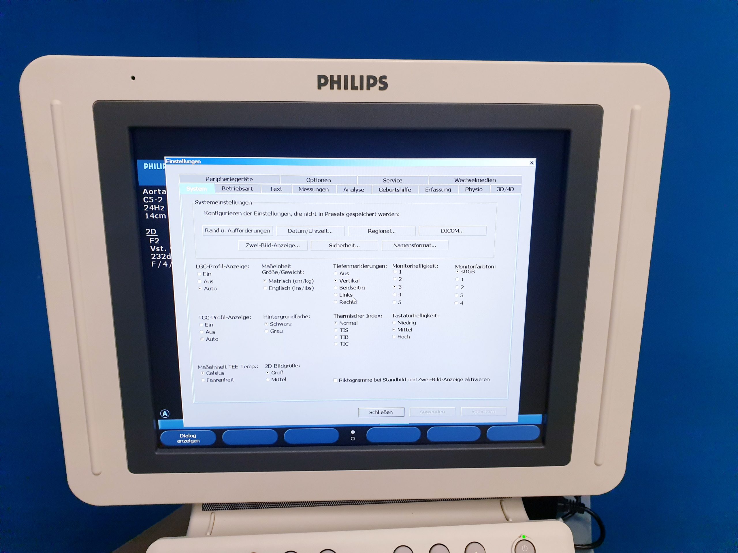 Philips HD11XE – HD 11 XE Farbdoppler+C5-2 Konvex+L12-5 Linear+ S4-2 array Sonde – Bild 14