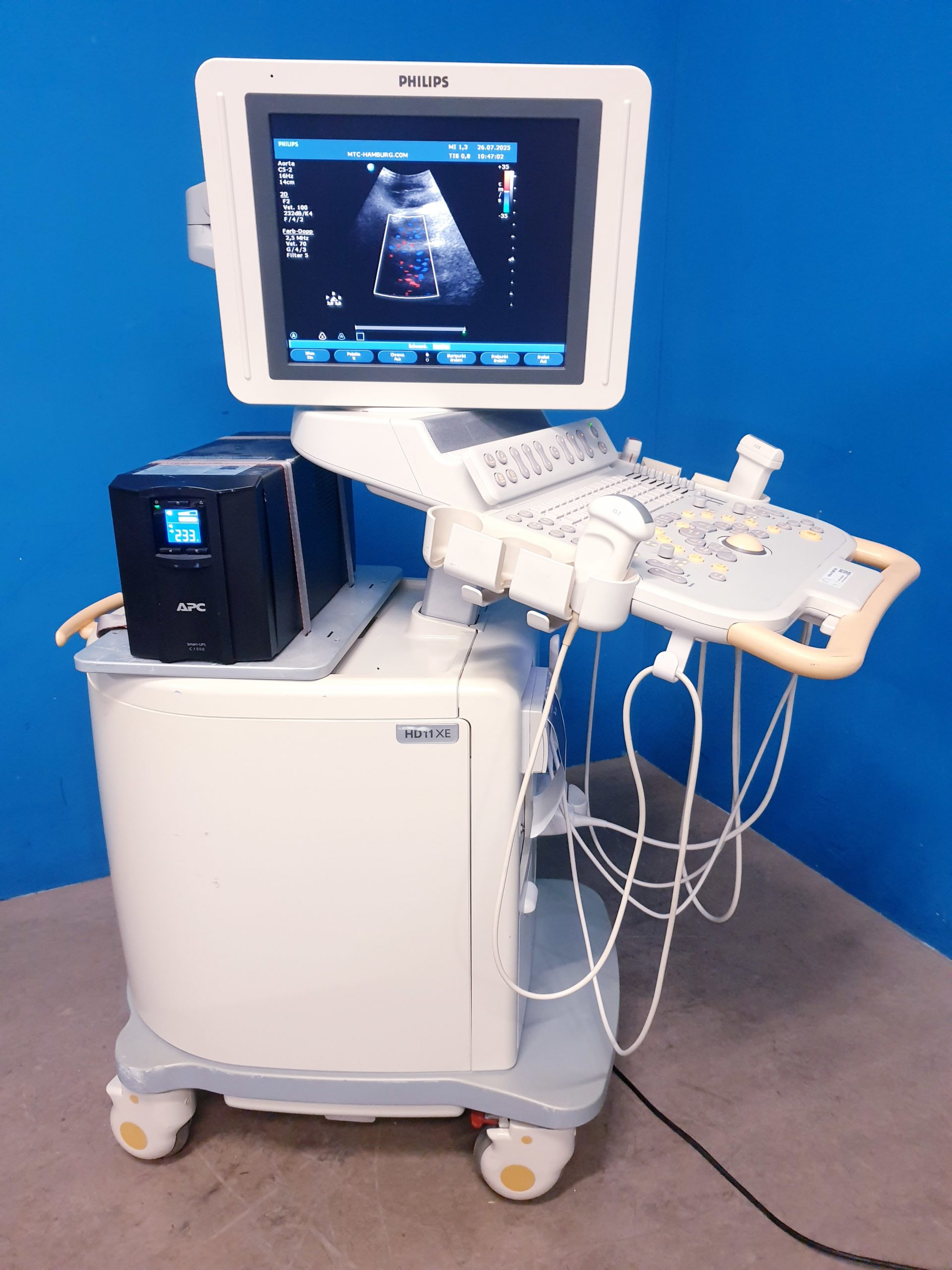 Philips HD11XE – HD 11 XE Farbdoppler+C5-2 Konvex+L12-5 Linear+ S4-2 array Sonde – Bild 19