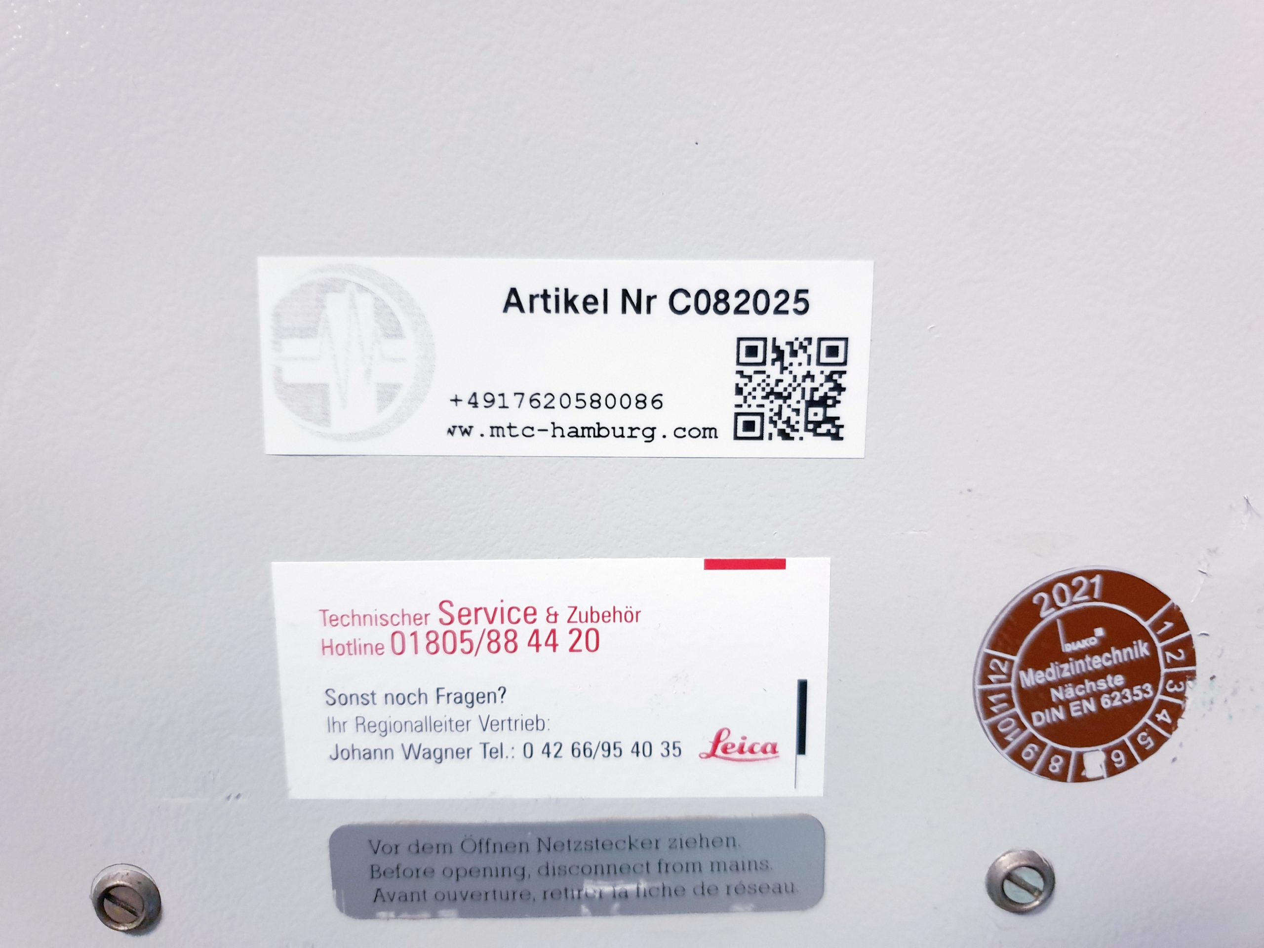 Wild Heerbrugg 308795 MTR29 M651 - Op Mikroskop - Operationmikroskop – Bild 2