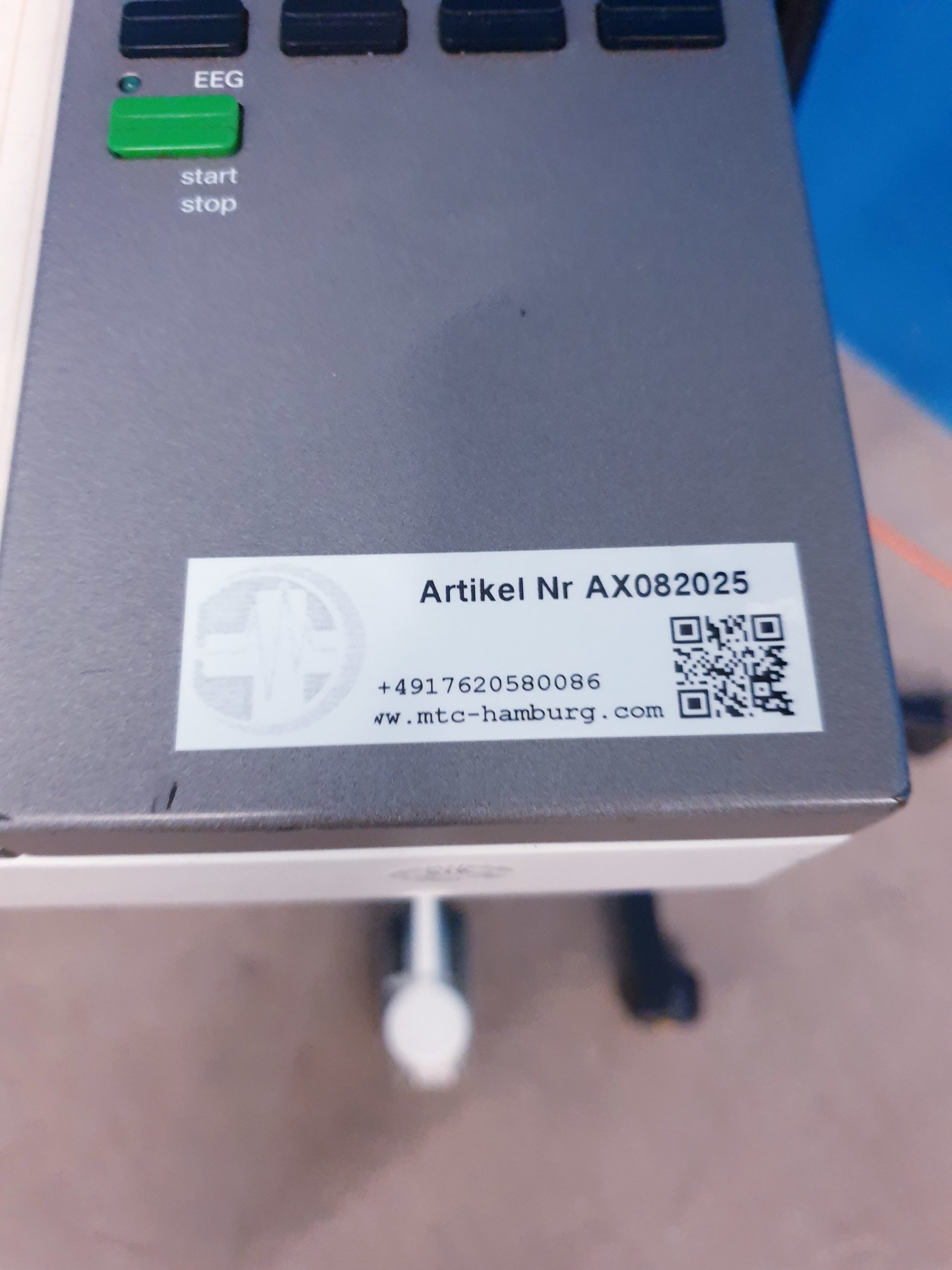 Picker madeus schwarzer ED14 EEG mit Zubehör – Bild 2