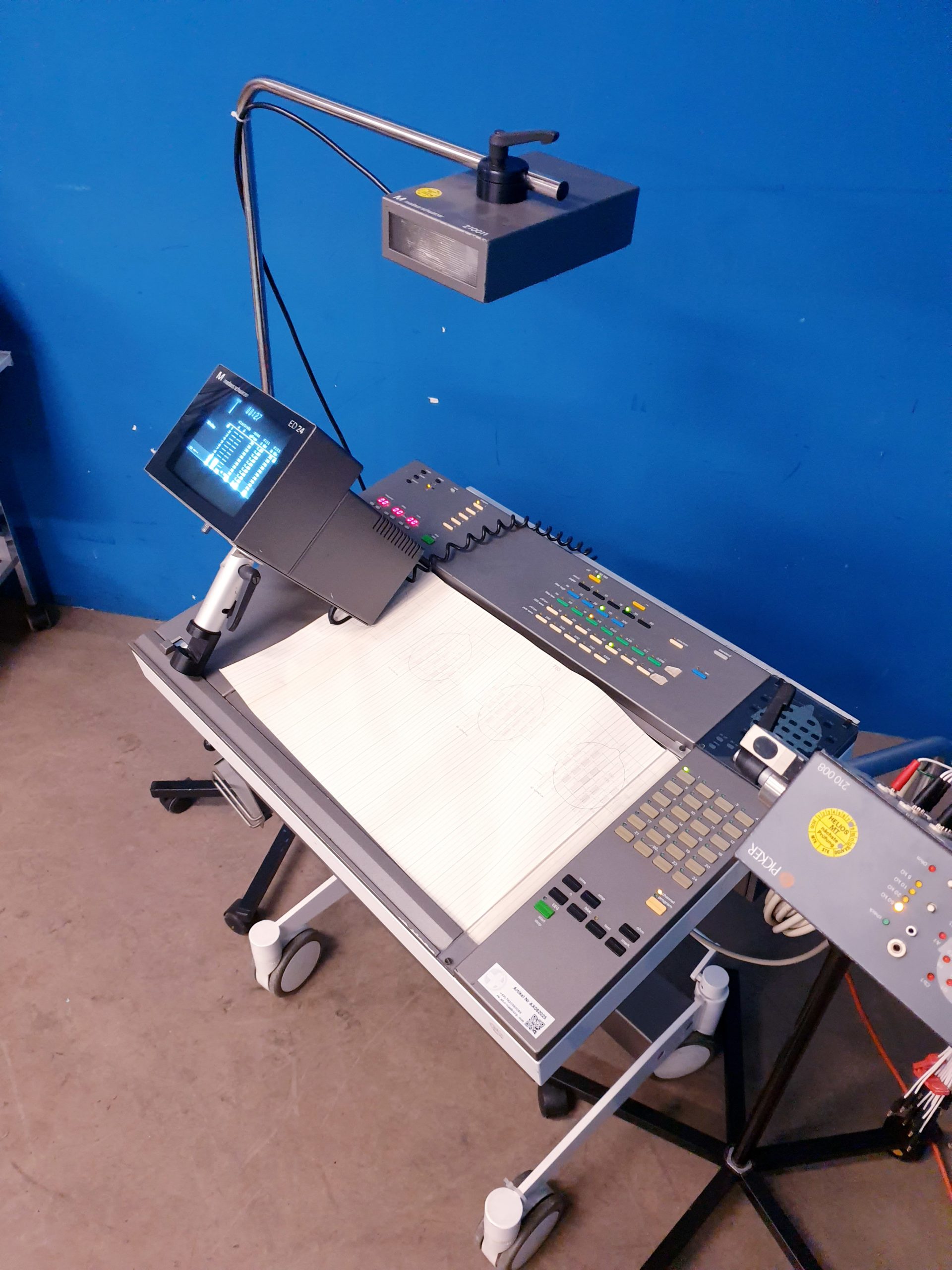 Picker madeus schwarzer ED14 EEG mit Zubehör – Bild 3