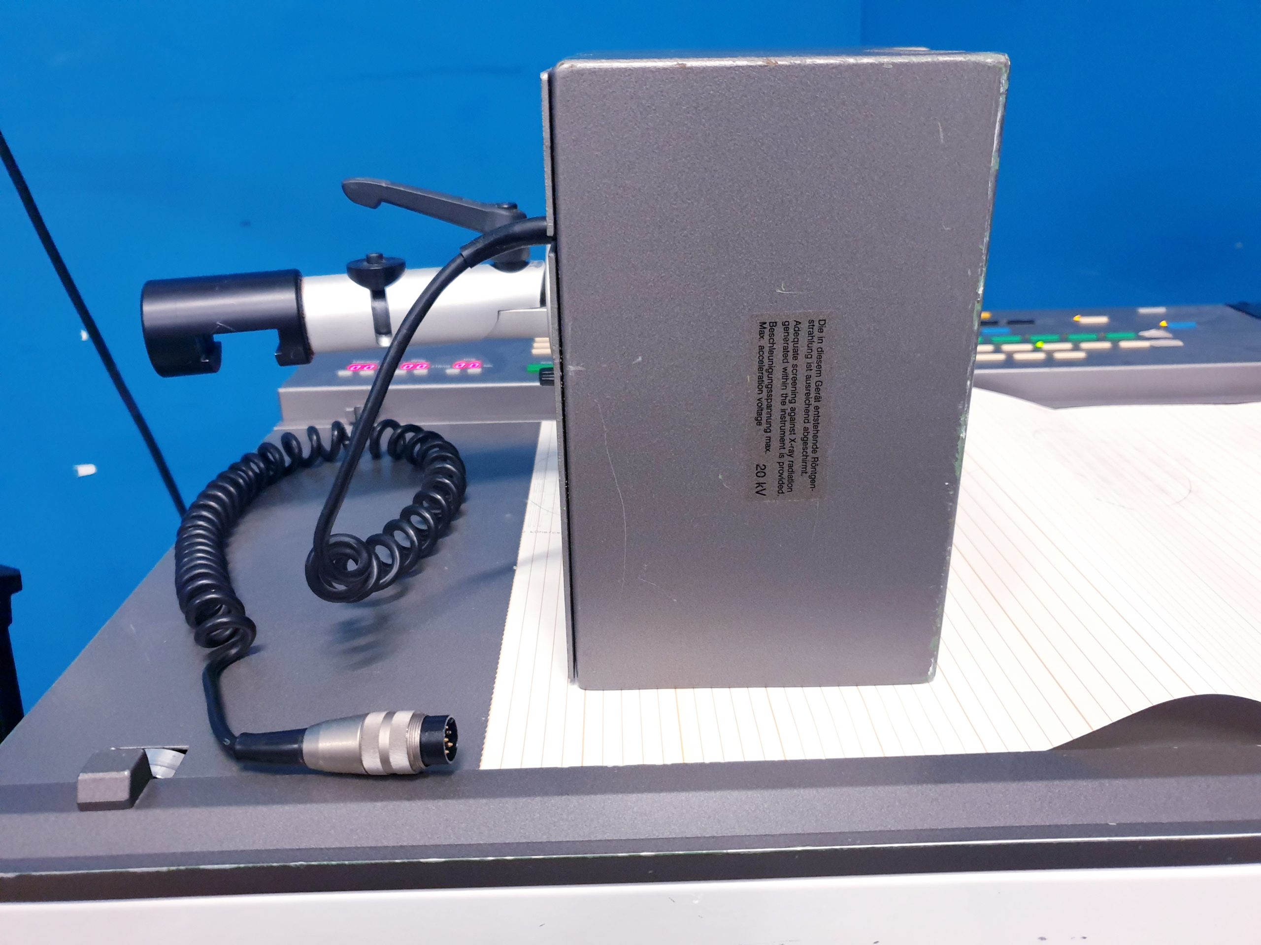 Picker madeus schwarzer ED14 EEG mit Zubehör – Bild 7