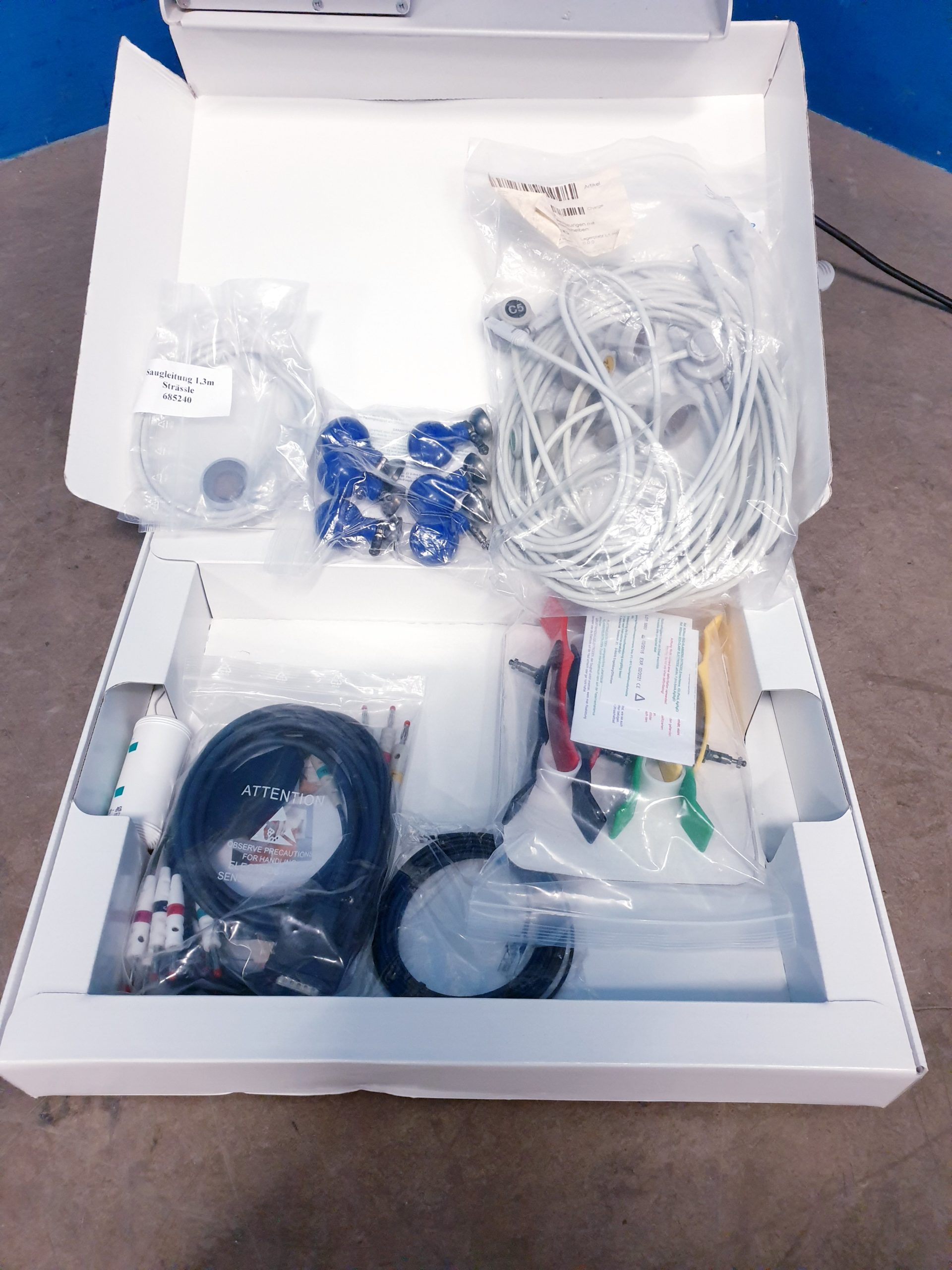 Schiller Cardiovit MS-2015 + DT80 Sauganlage – Bild 5