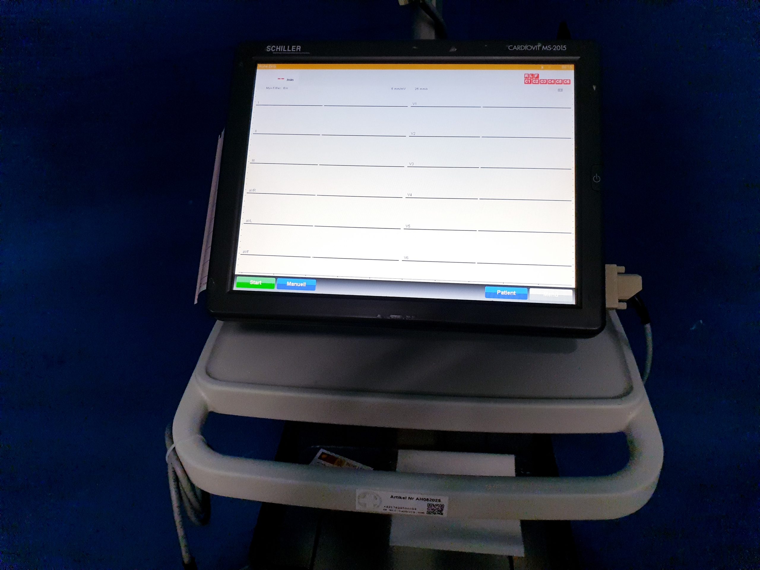 Schiller Cardiovit MS-2015 + DT80 Sauganlage – Bild 6