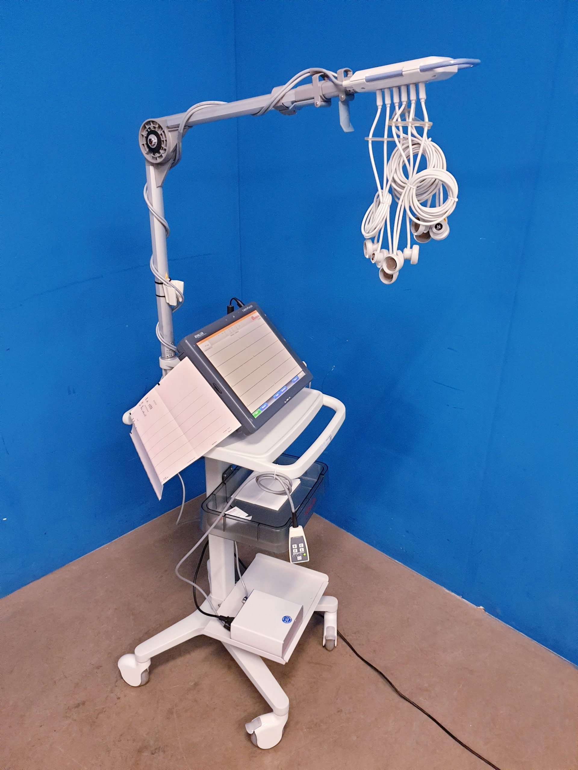 Schiller Cardiovit MS-2015 + DT80 Sauganlage – Bild 8