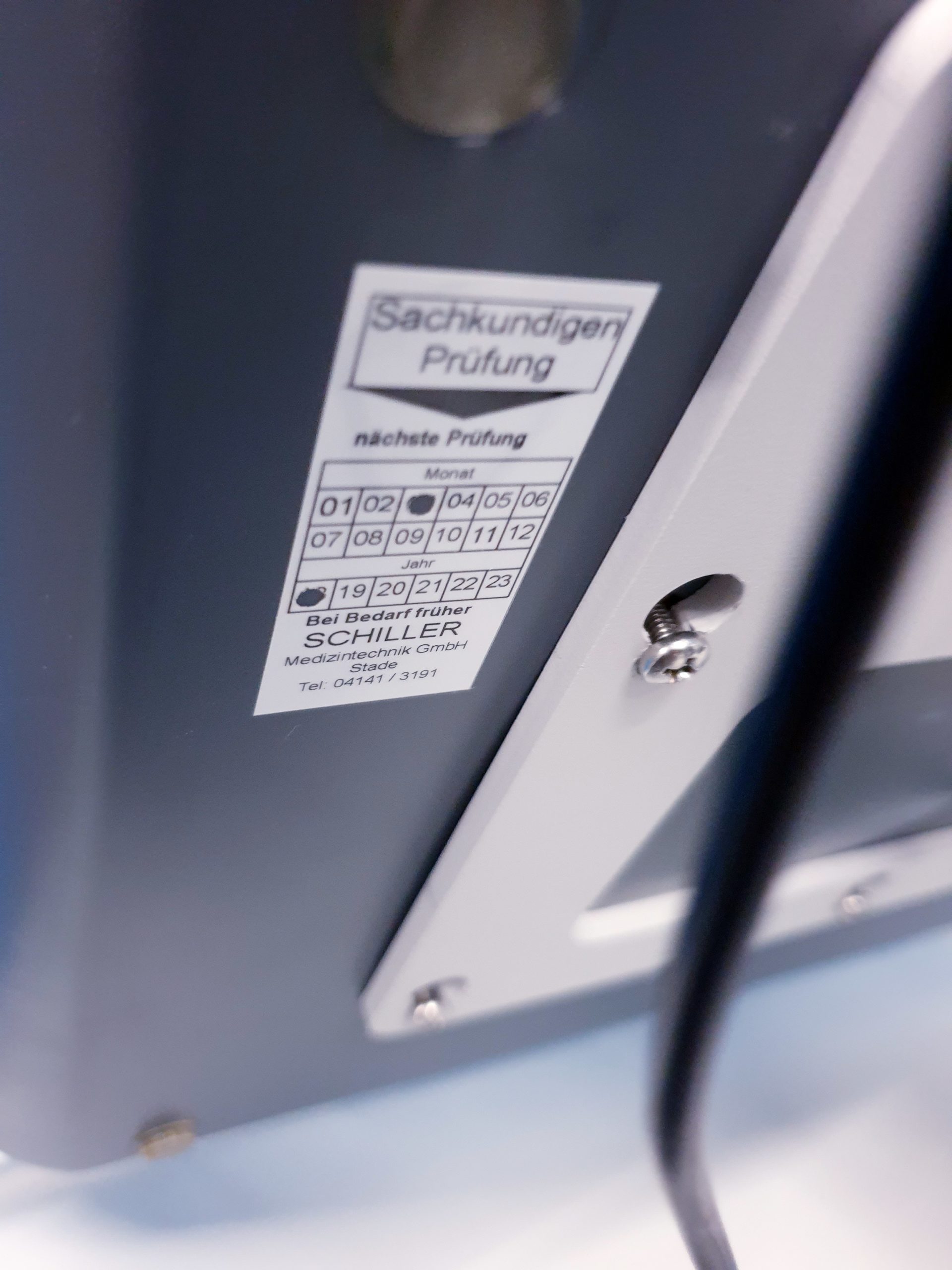 Schiller Cardiovit MS-2015 + DT80 Sauganlage – Bild 12