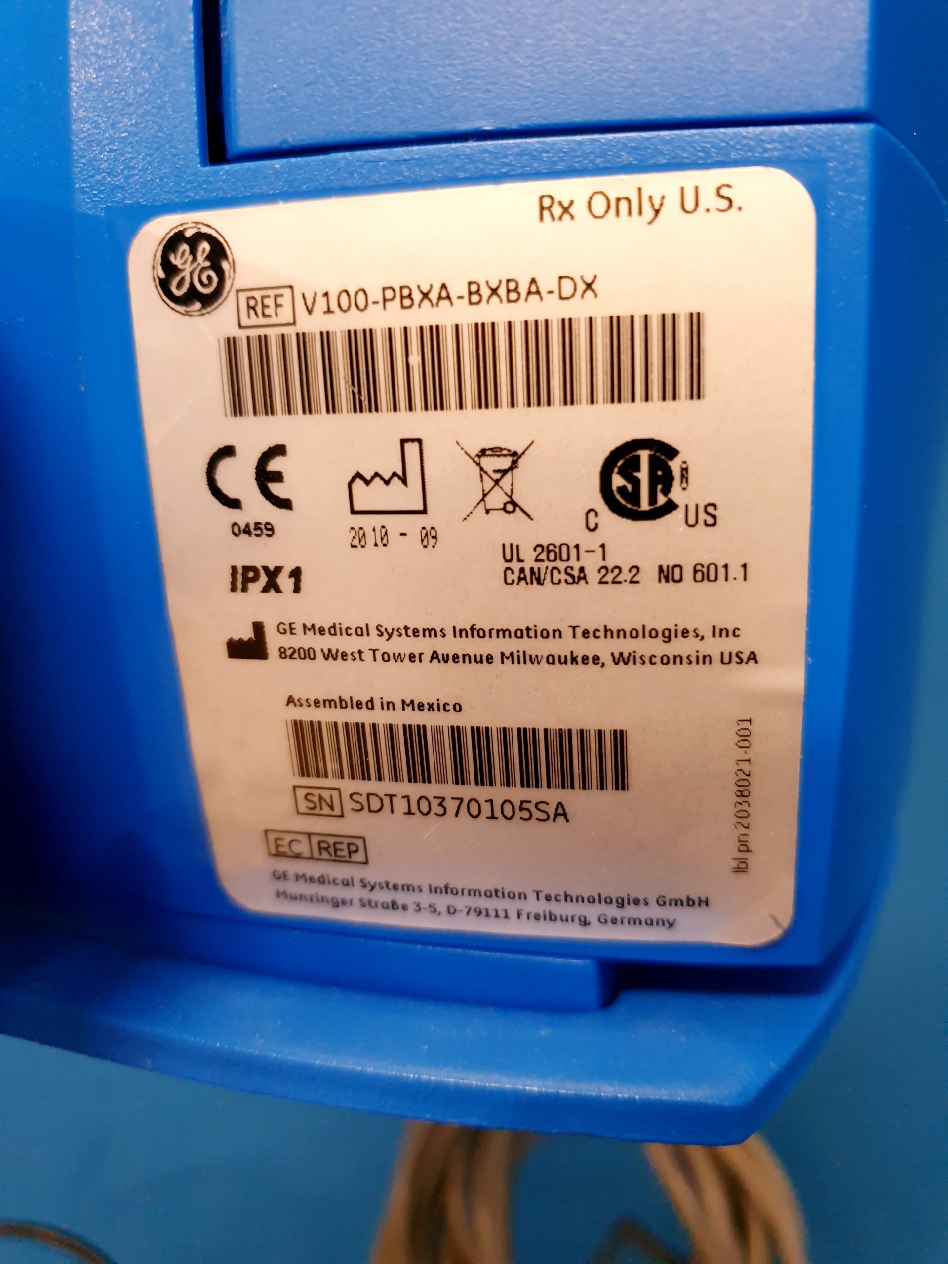 GE Carescape V100 V 100 Patientenmonitor - Fahrbar – Bild 11